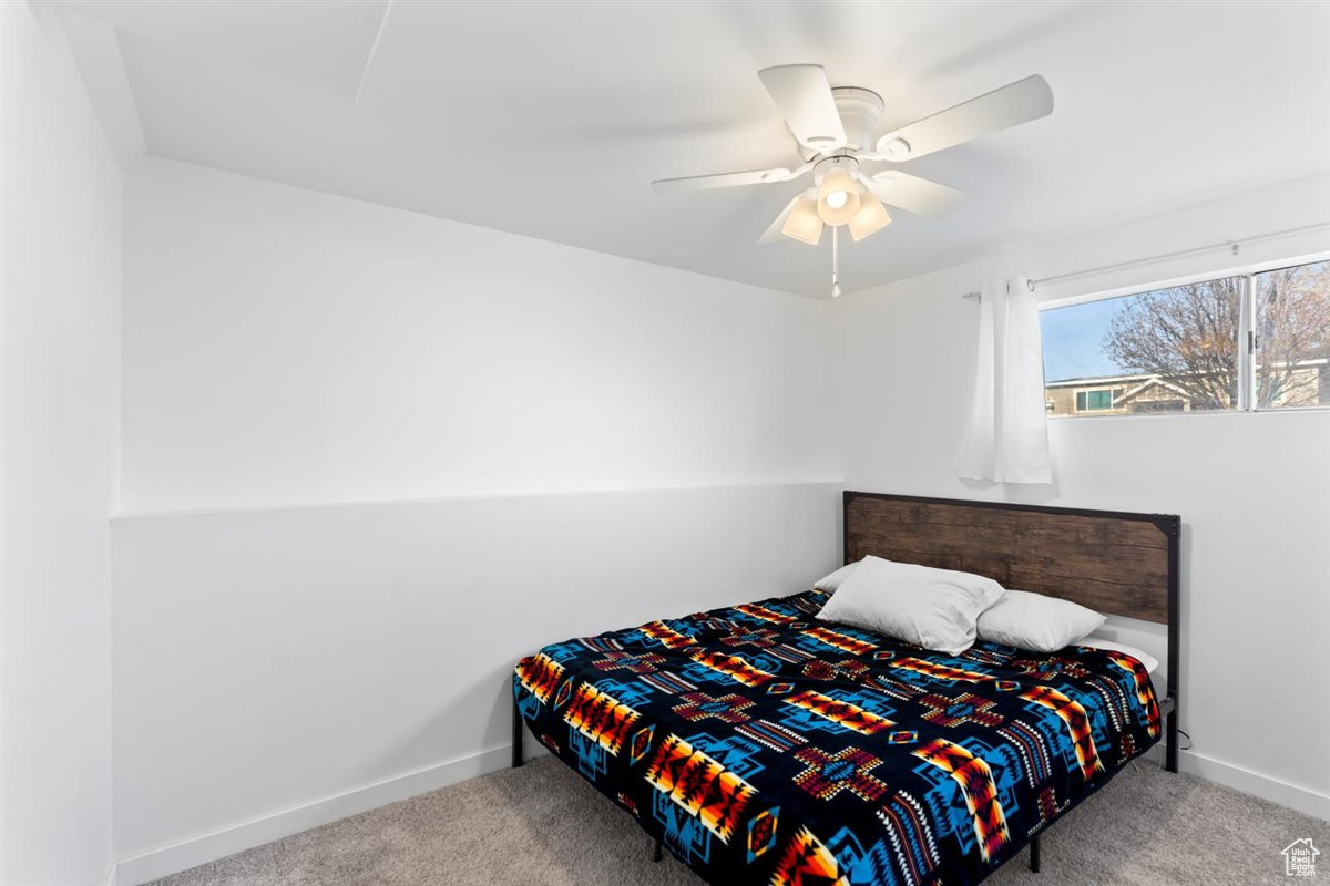 Basement bedroom