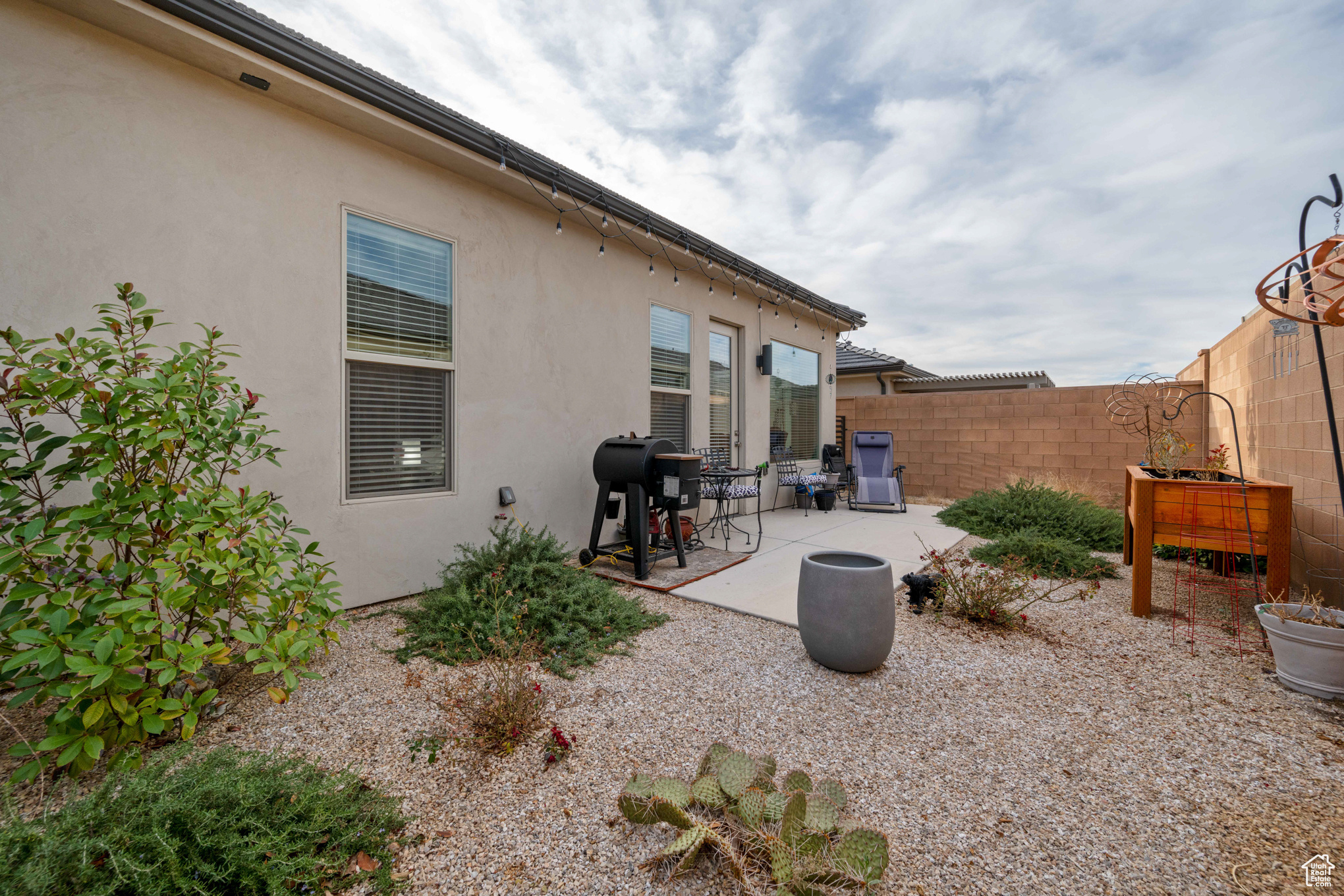 View of patio / terrace with a grill
