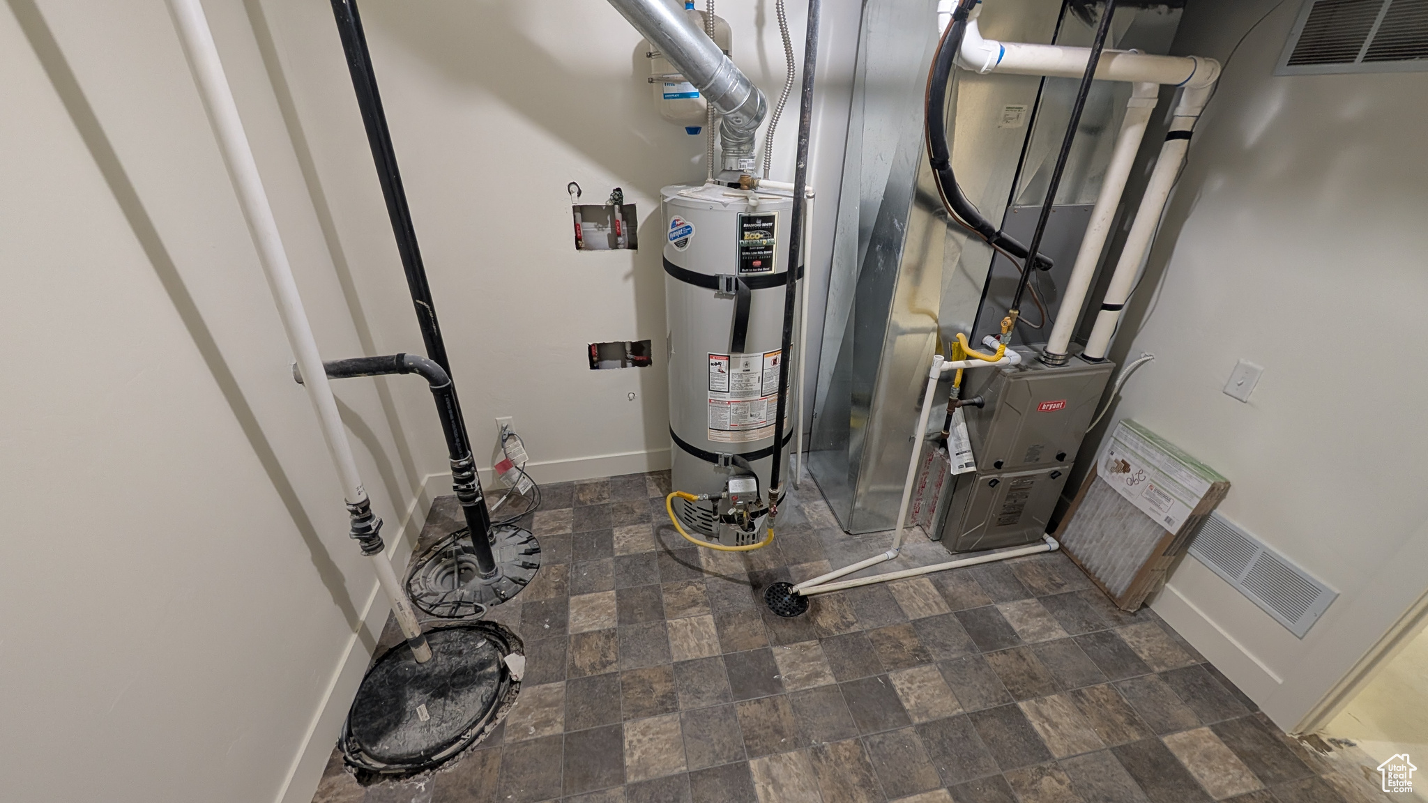 View of utility room