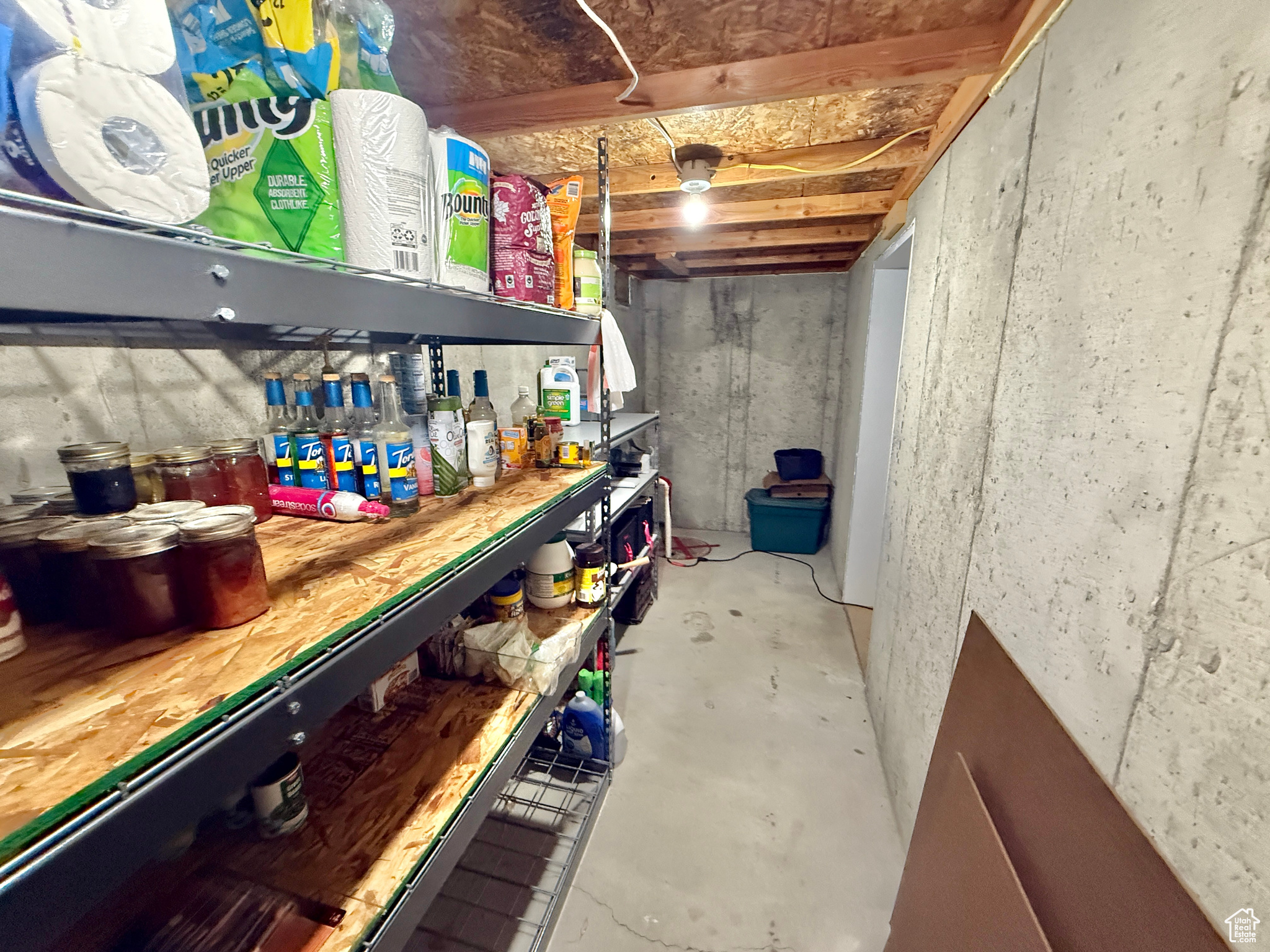 View of basement