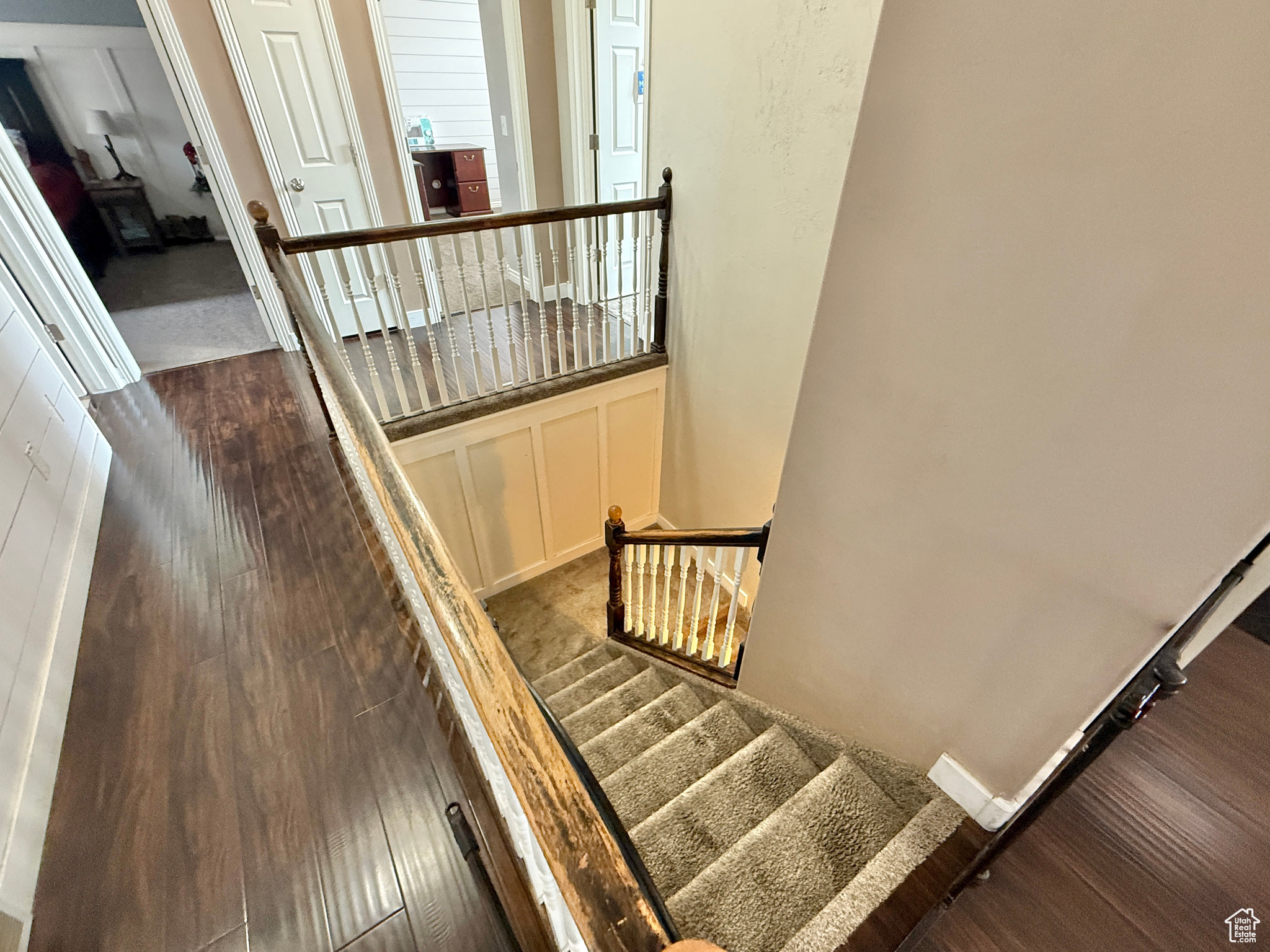 View of stairs