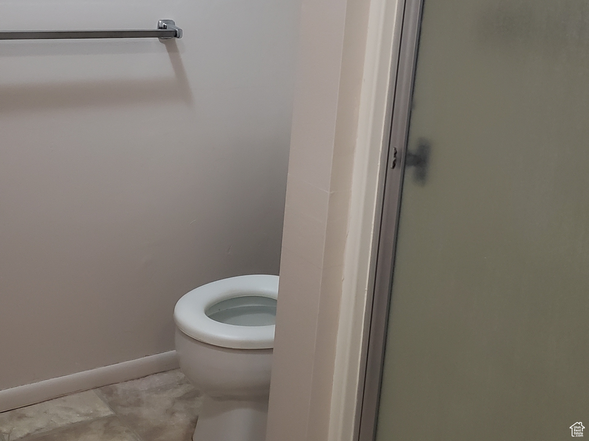 Jack and Jill 3/4 bathroom in basement.