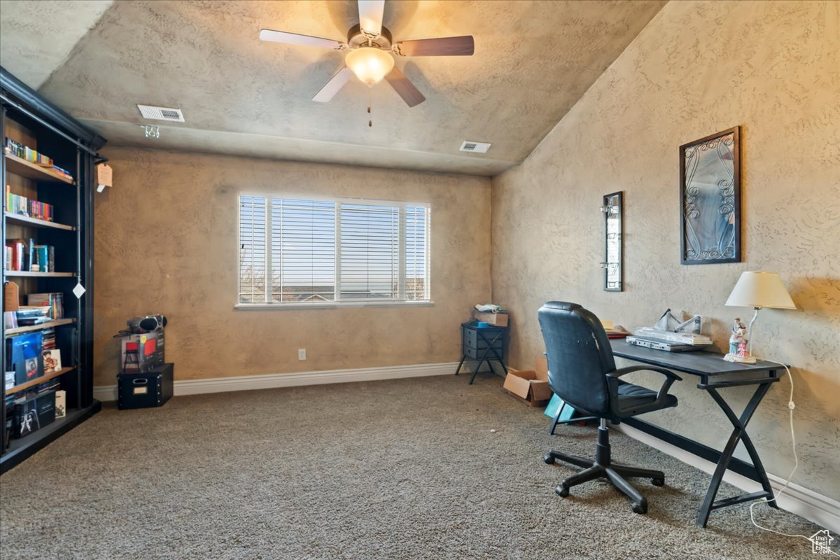 Office or loft tv area.