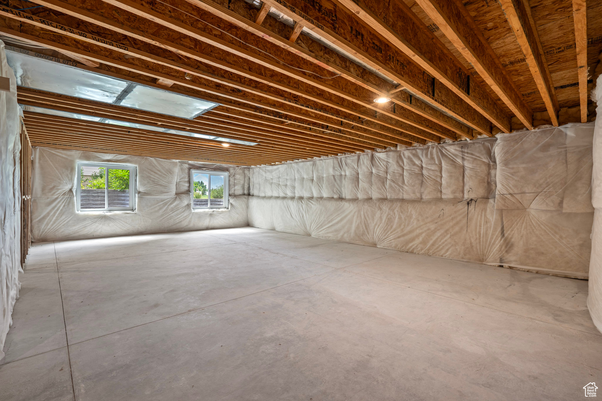 View of basement