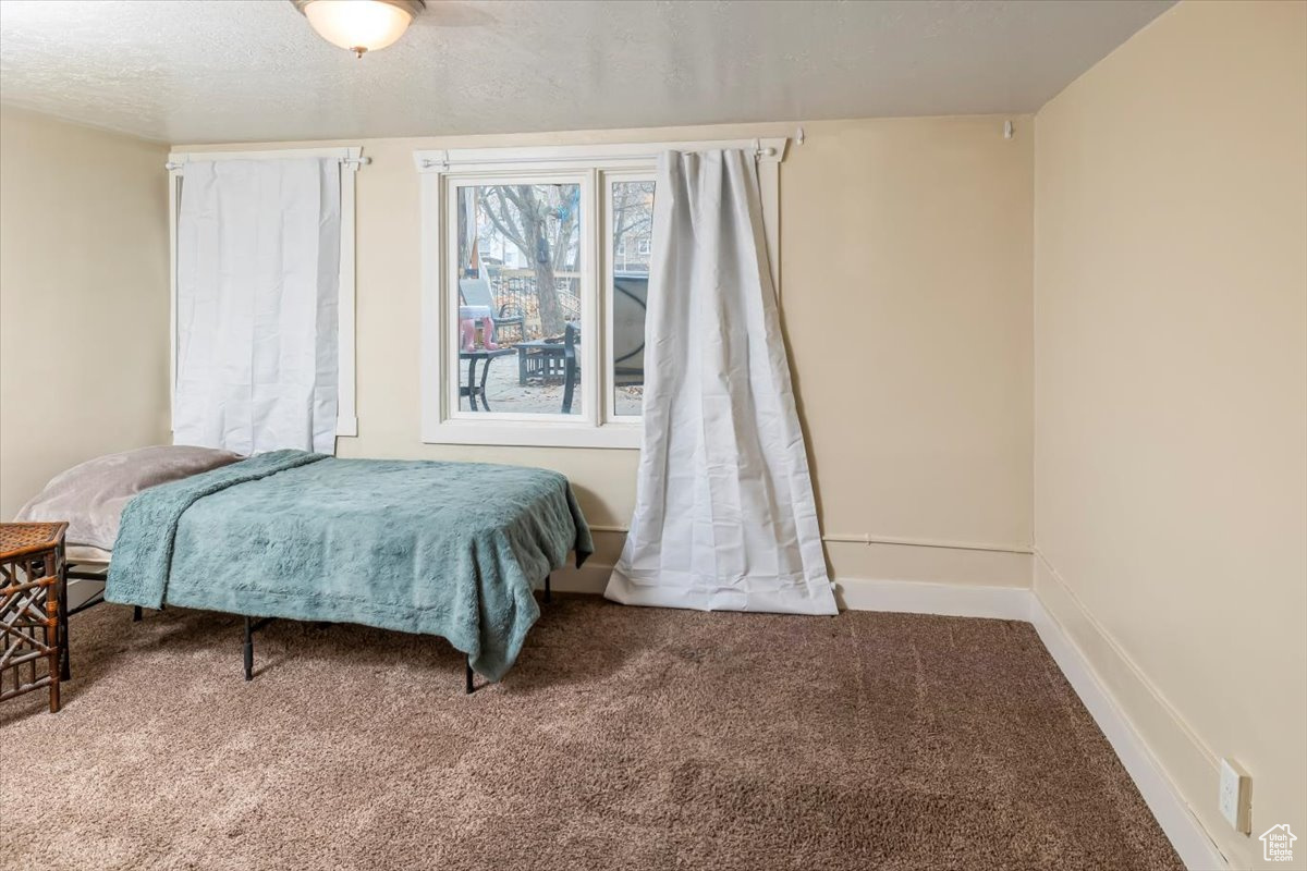 Lower level area with bedroom, salon and restroom with separate entrance.