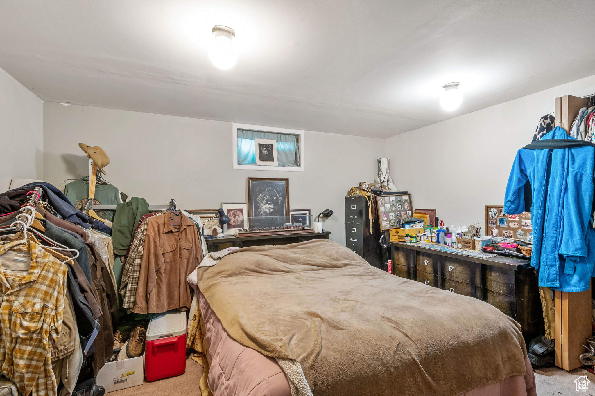 Basement bedroom