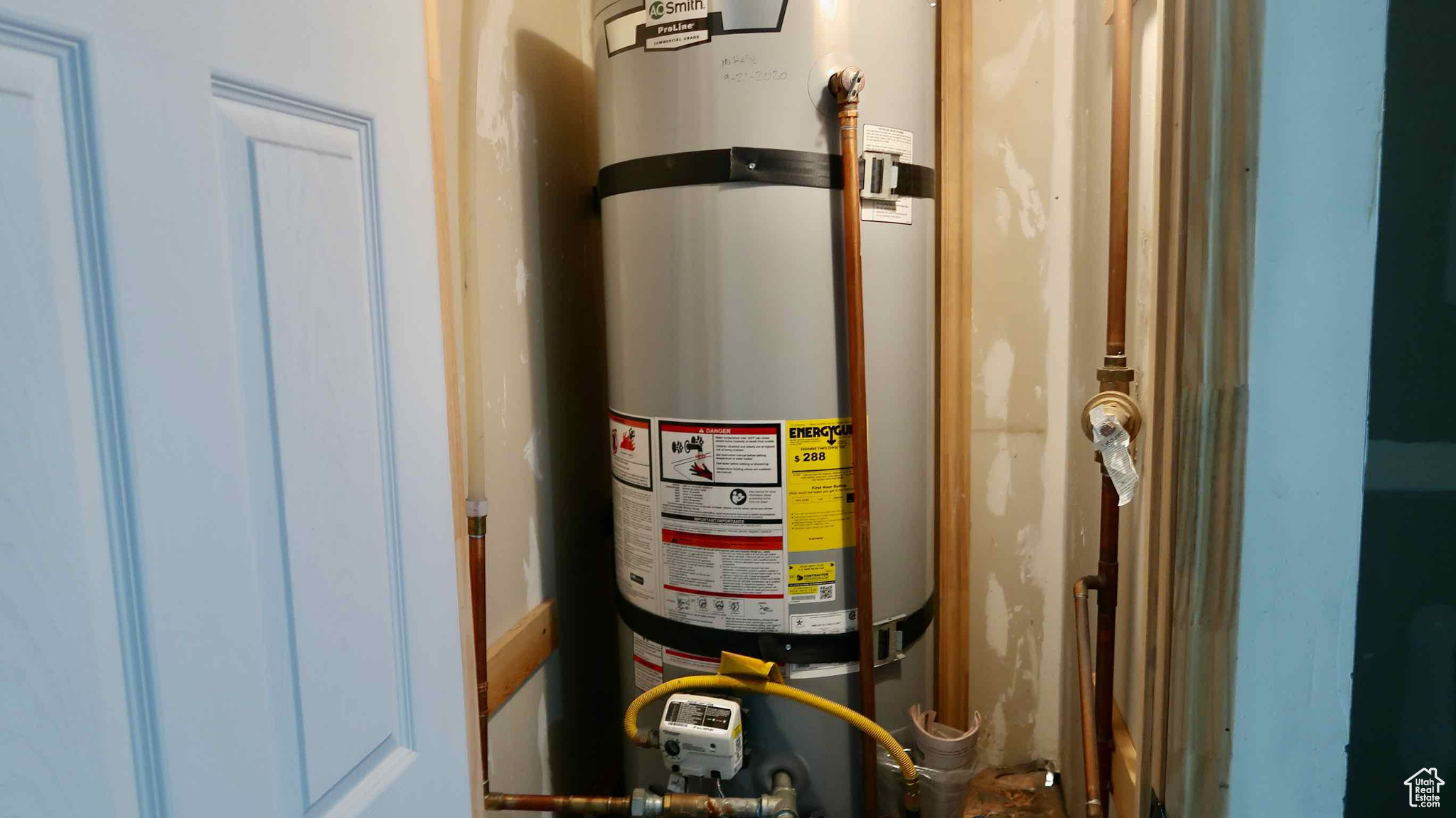 Utilities with water heater