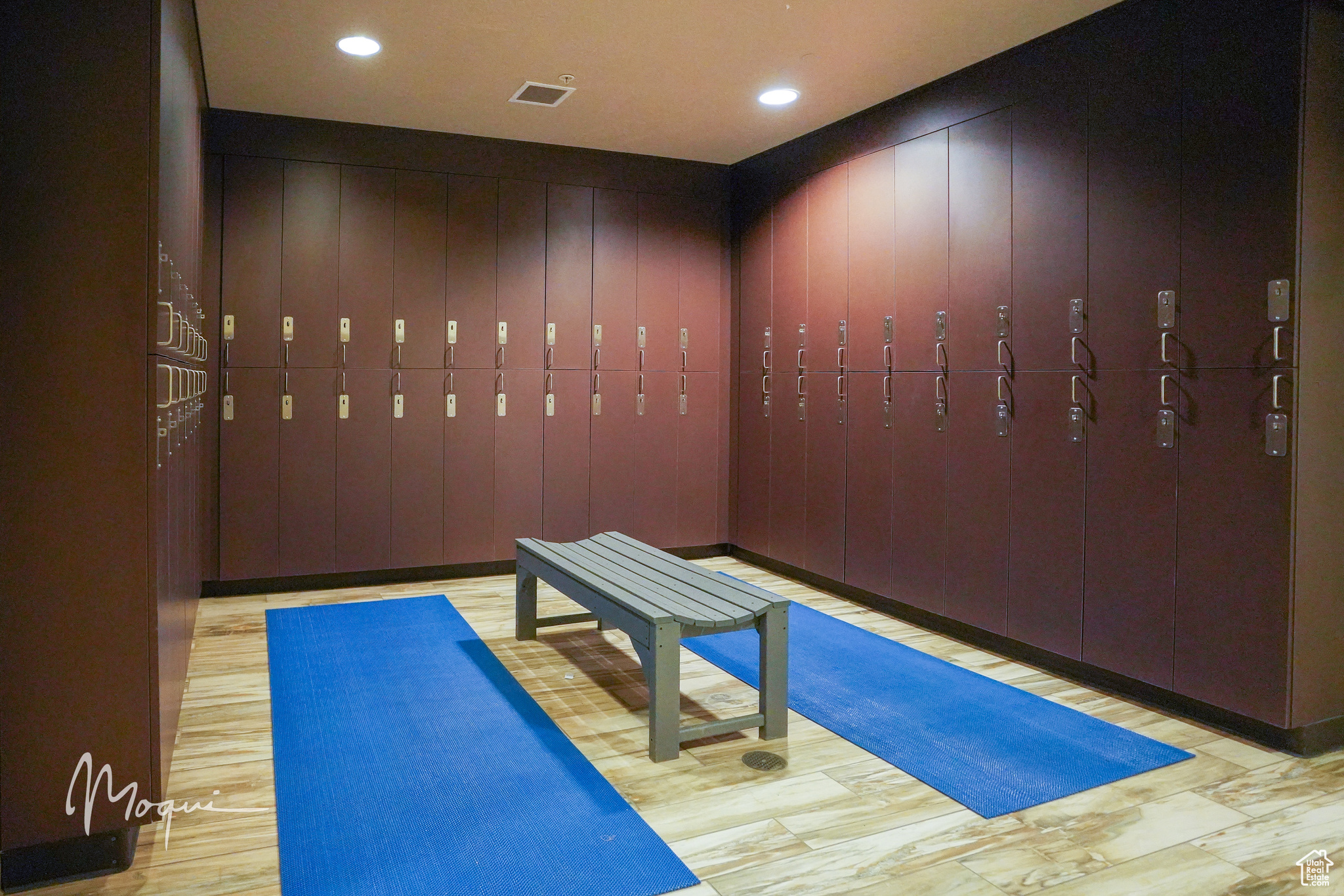 The Brio community center also provides lockers and showers for when you want to come enjoy the varied activities.