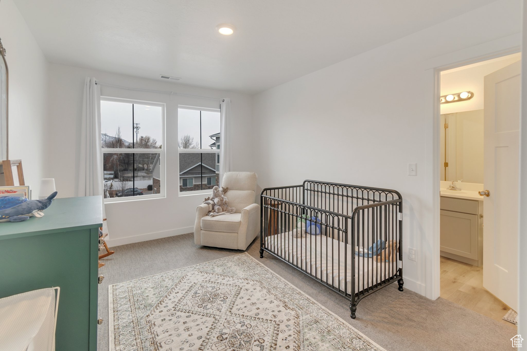 3rd Bedroom with attached bathroom