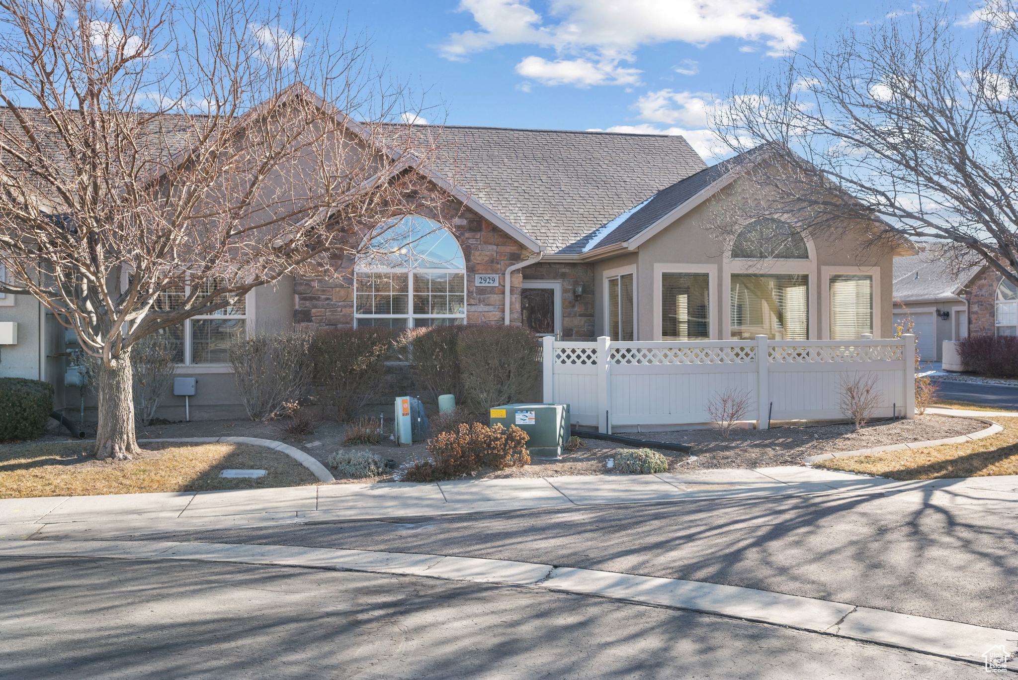 View of front of house