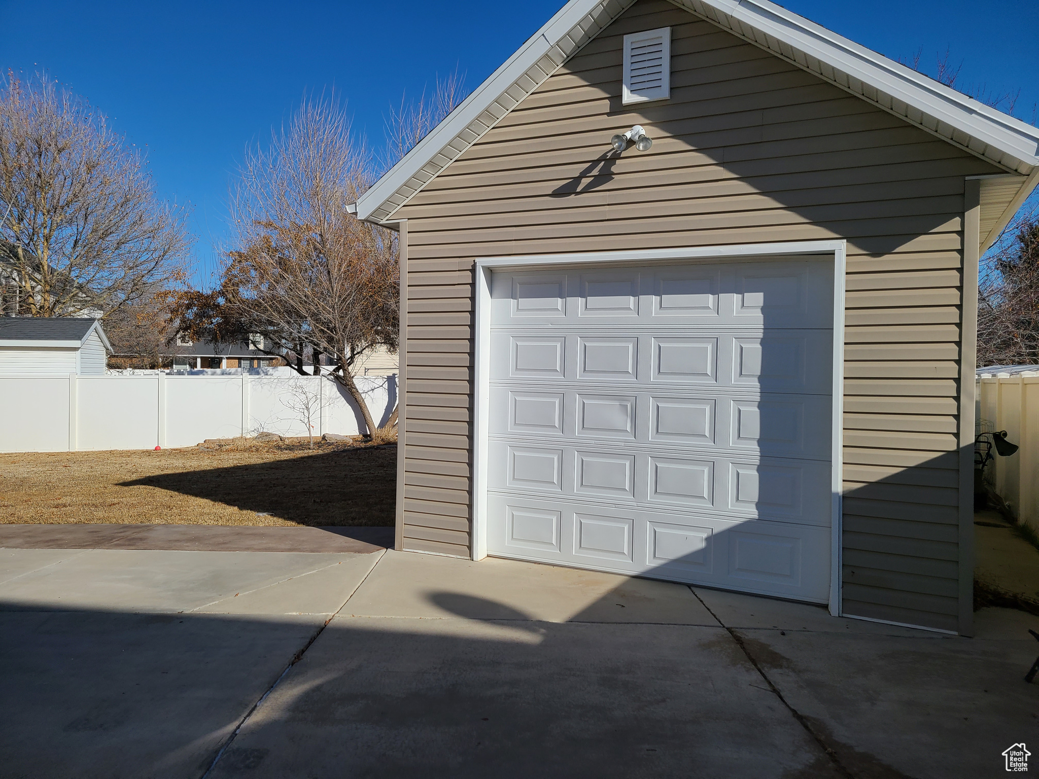 4th car detached garage,  This garage can be used for the basement apartment. It is right outside the basement entrance