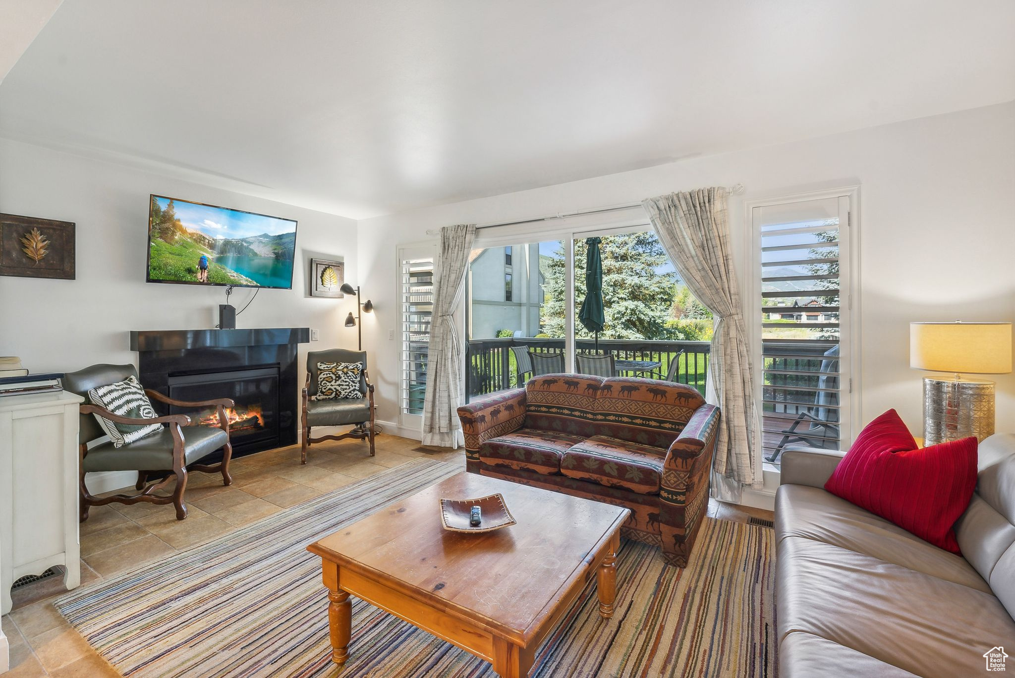 View of living room