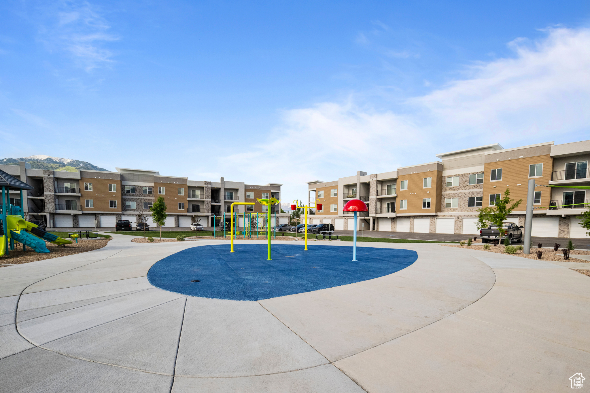 Surrounding community with a playground