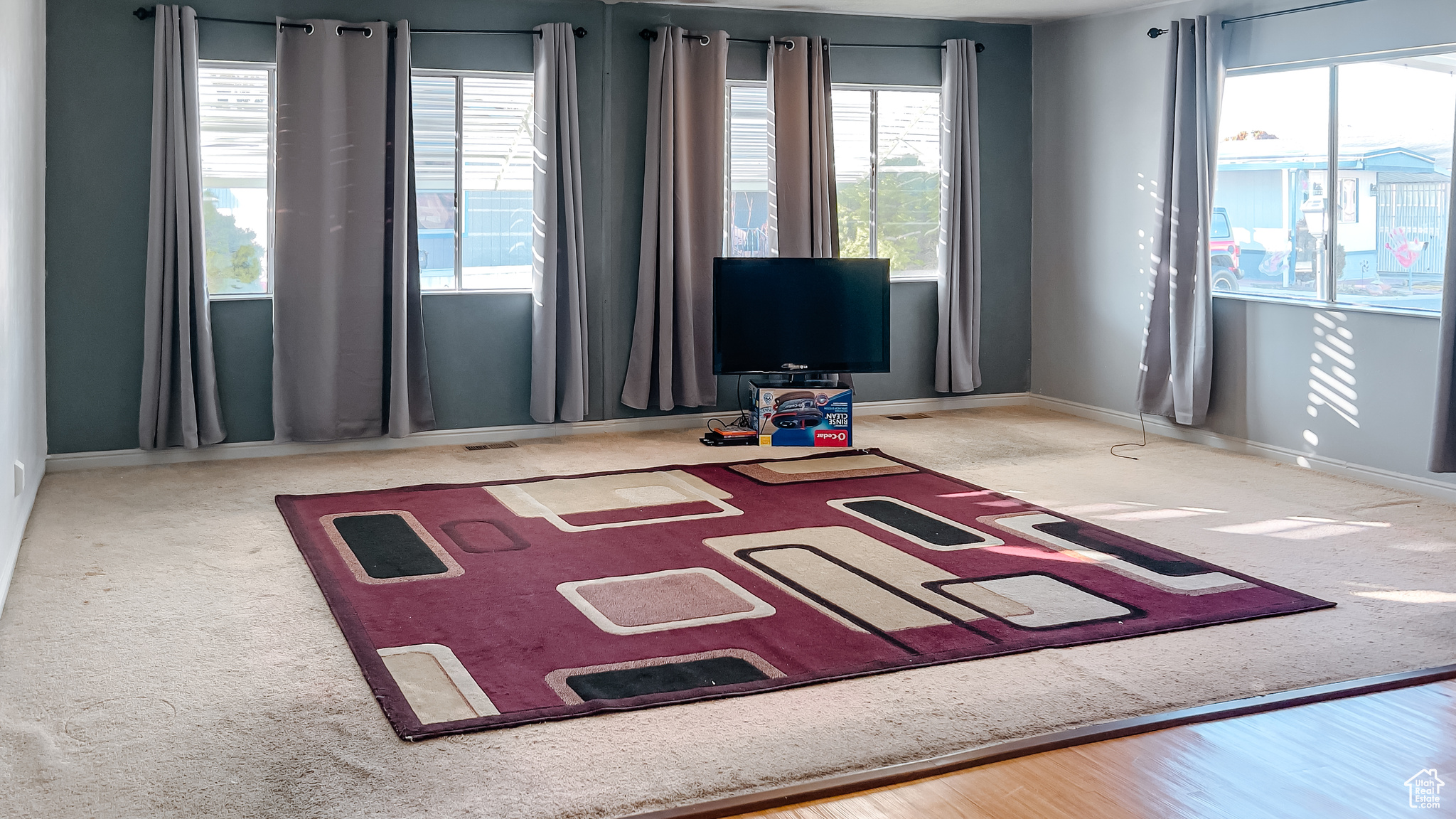 Interior space featuring a wealth of natural light