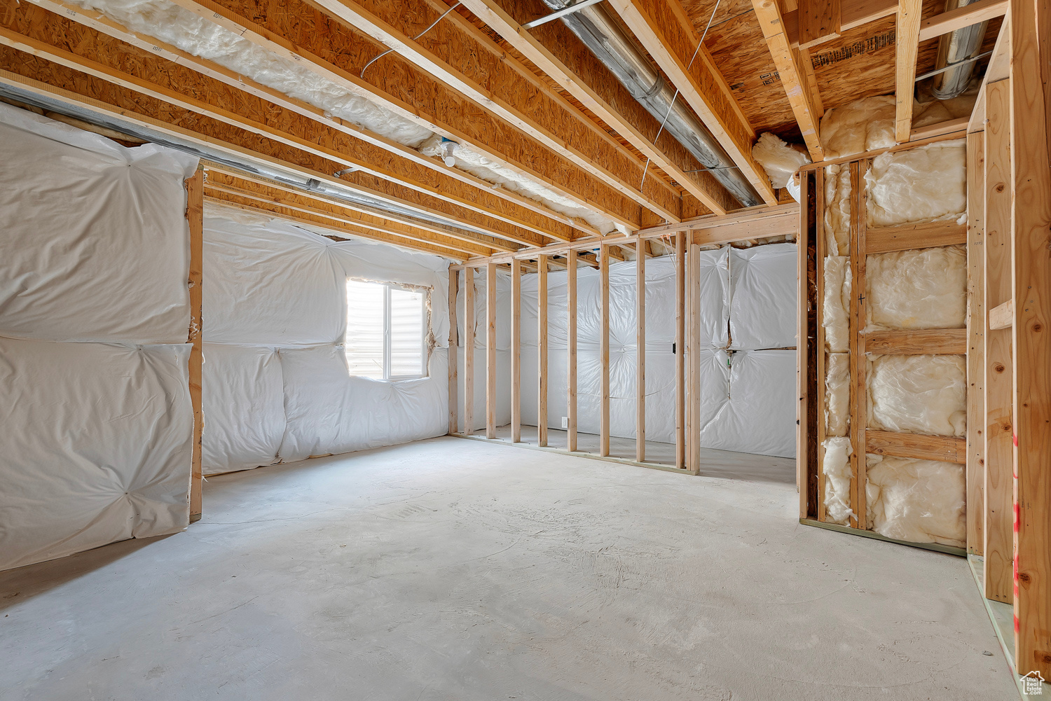 Unfinished large bedroom