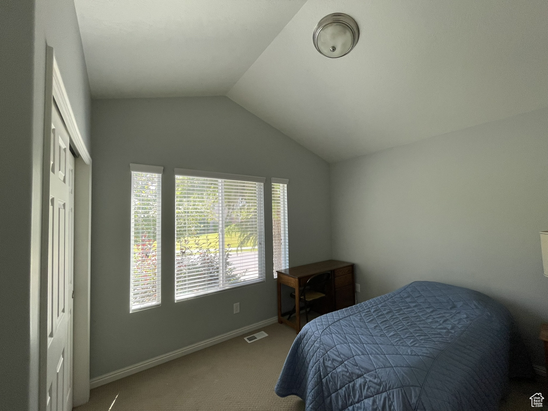 Front bedroom overlooking greenspace