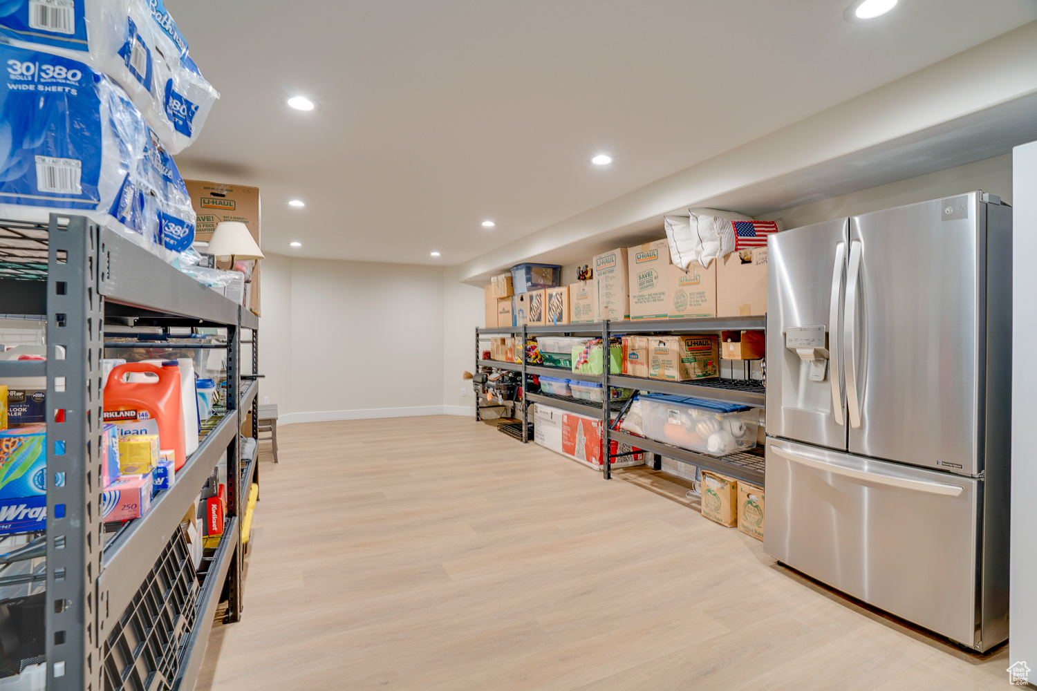 View of storage room