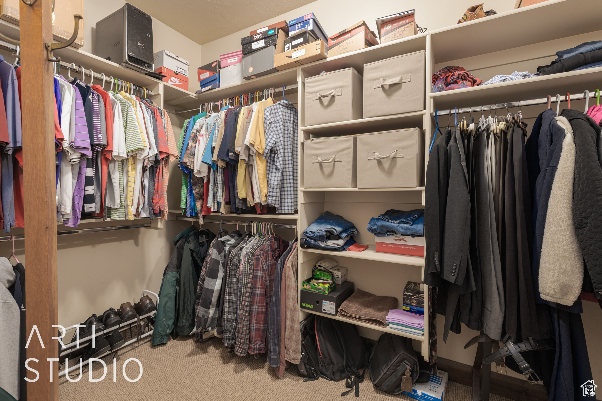 HUGE master closet