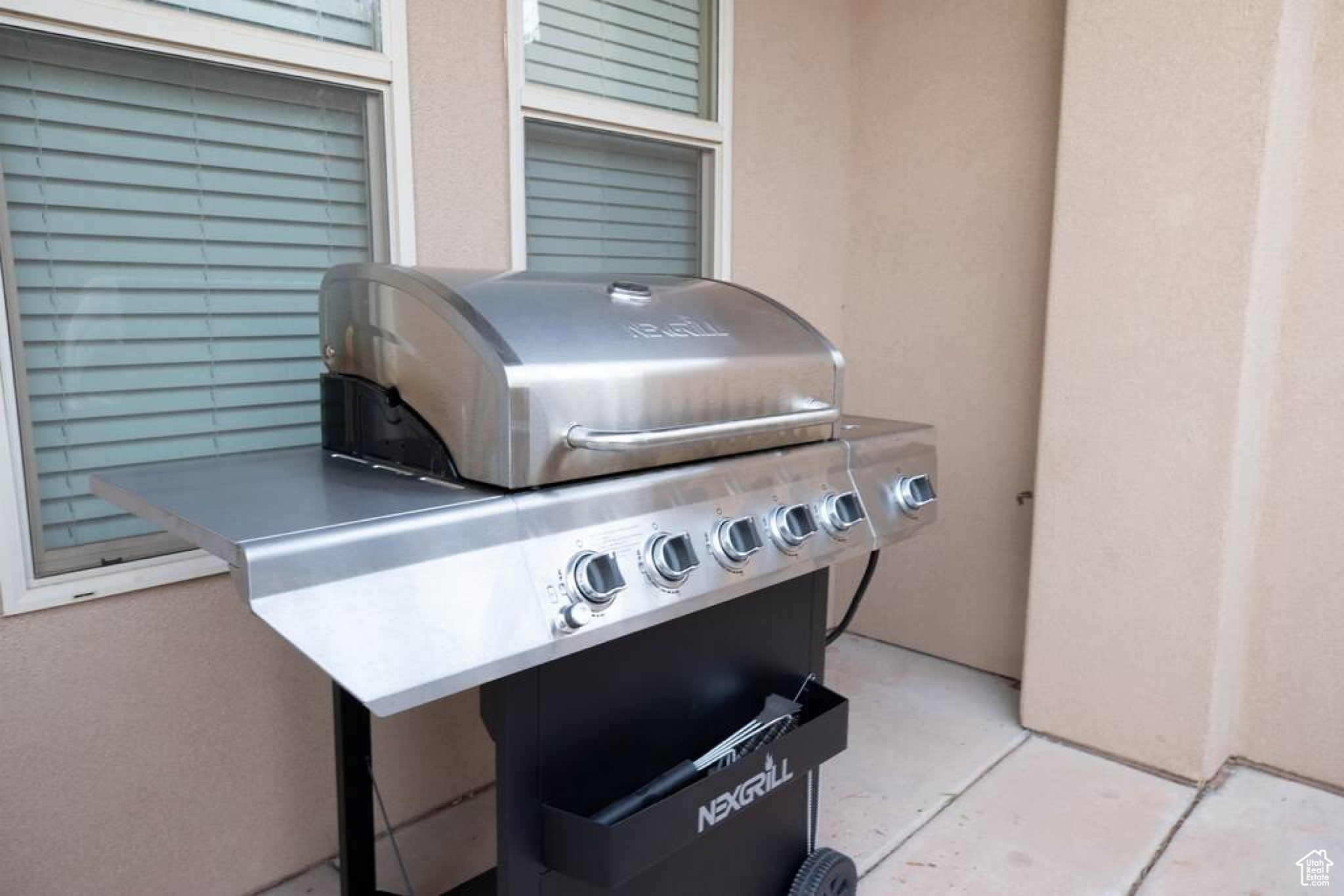 Backyard patio BBQ