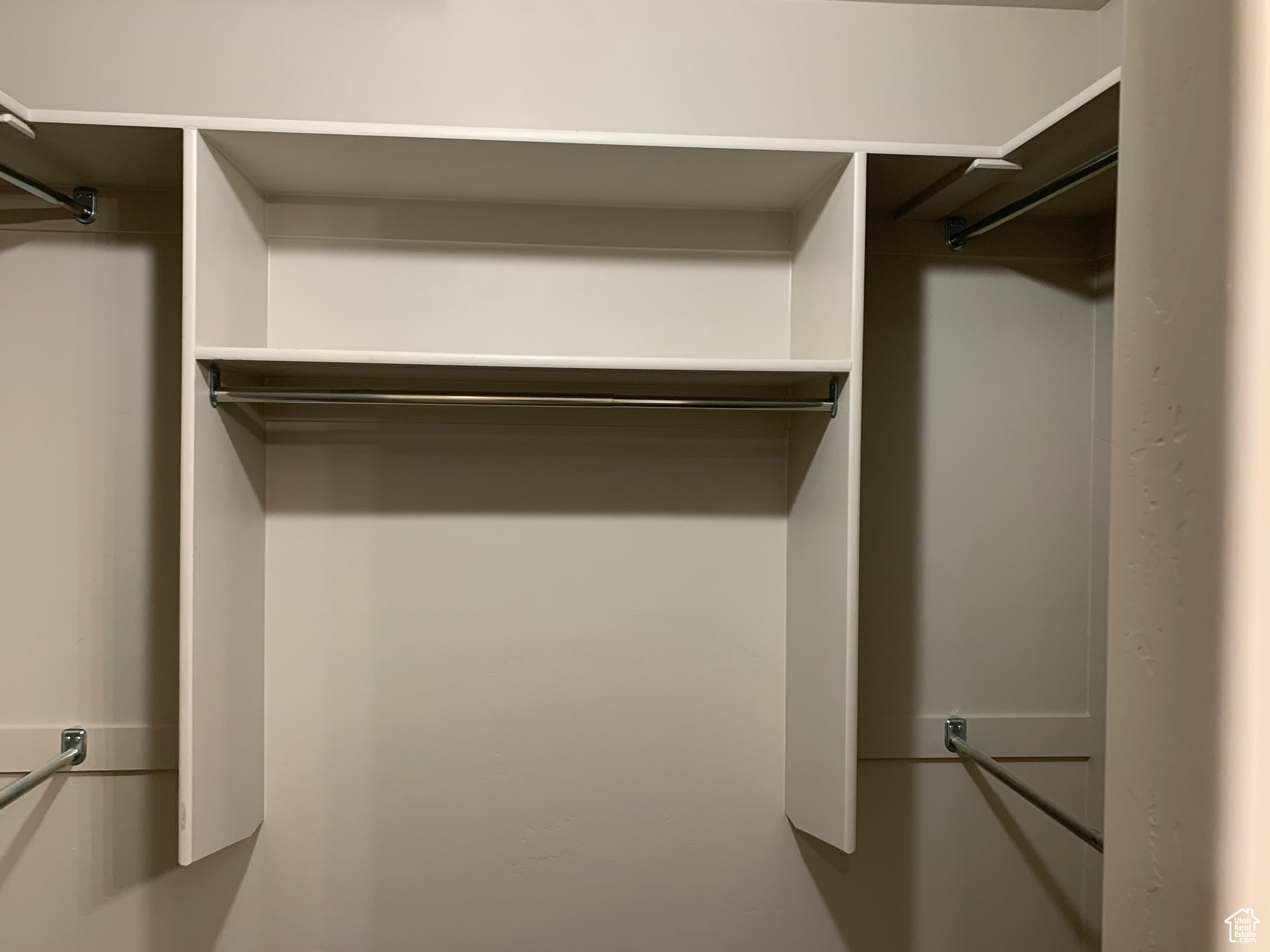 View of spacious closet