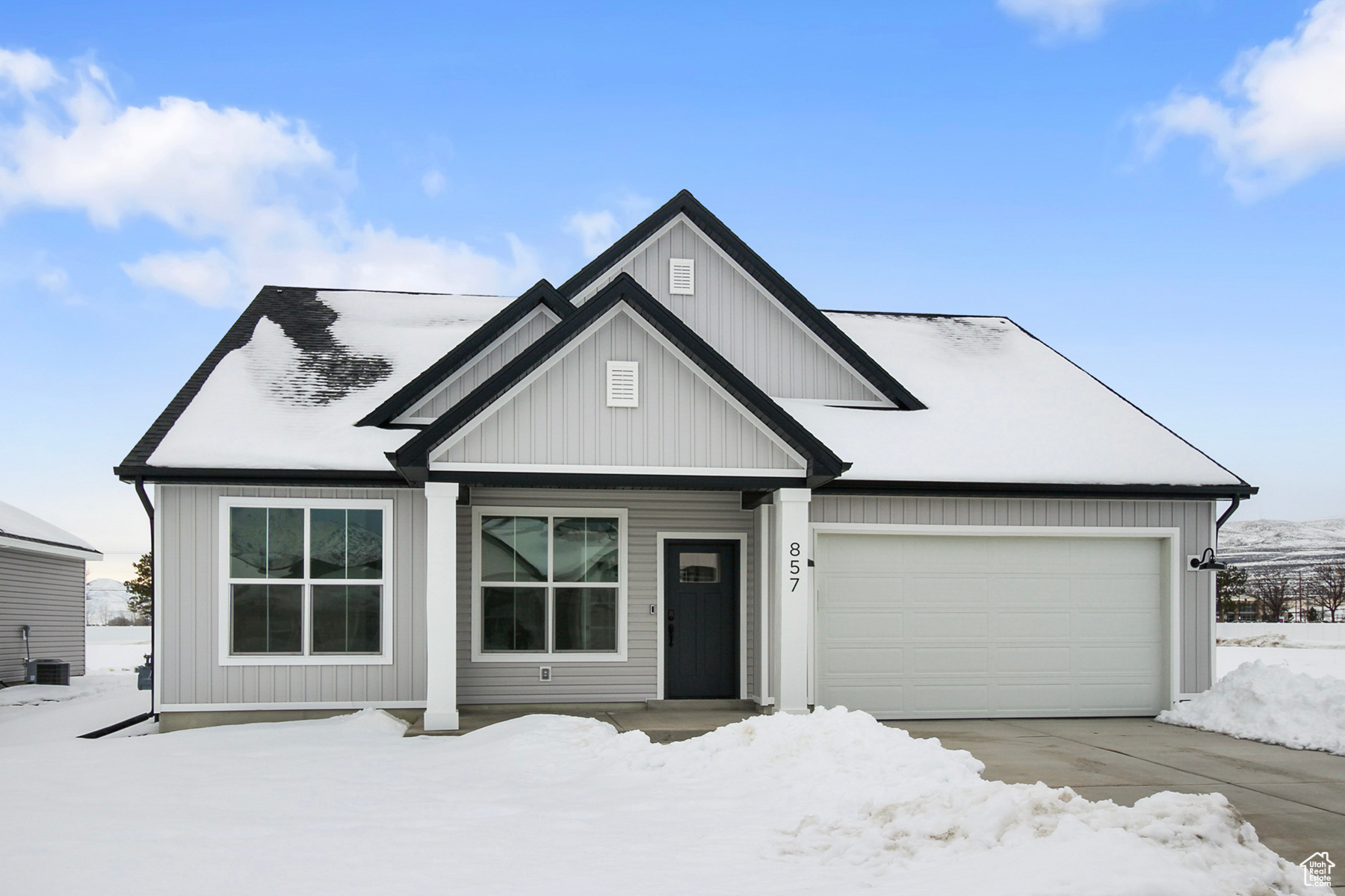 View of front of home, with covered front porch. *Actual exterior may be different than featured photo.