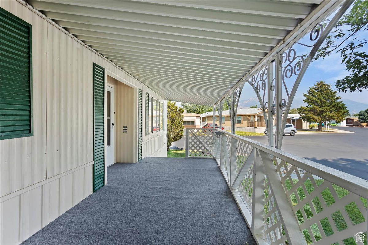 View of patio