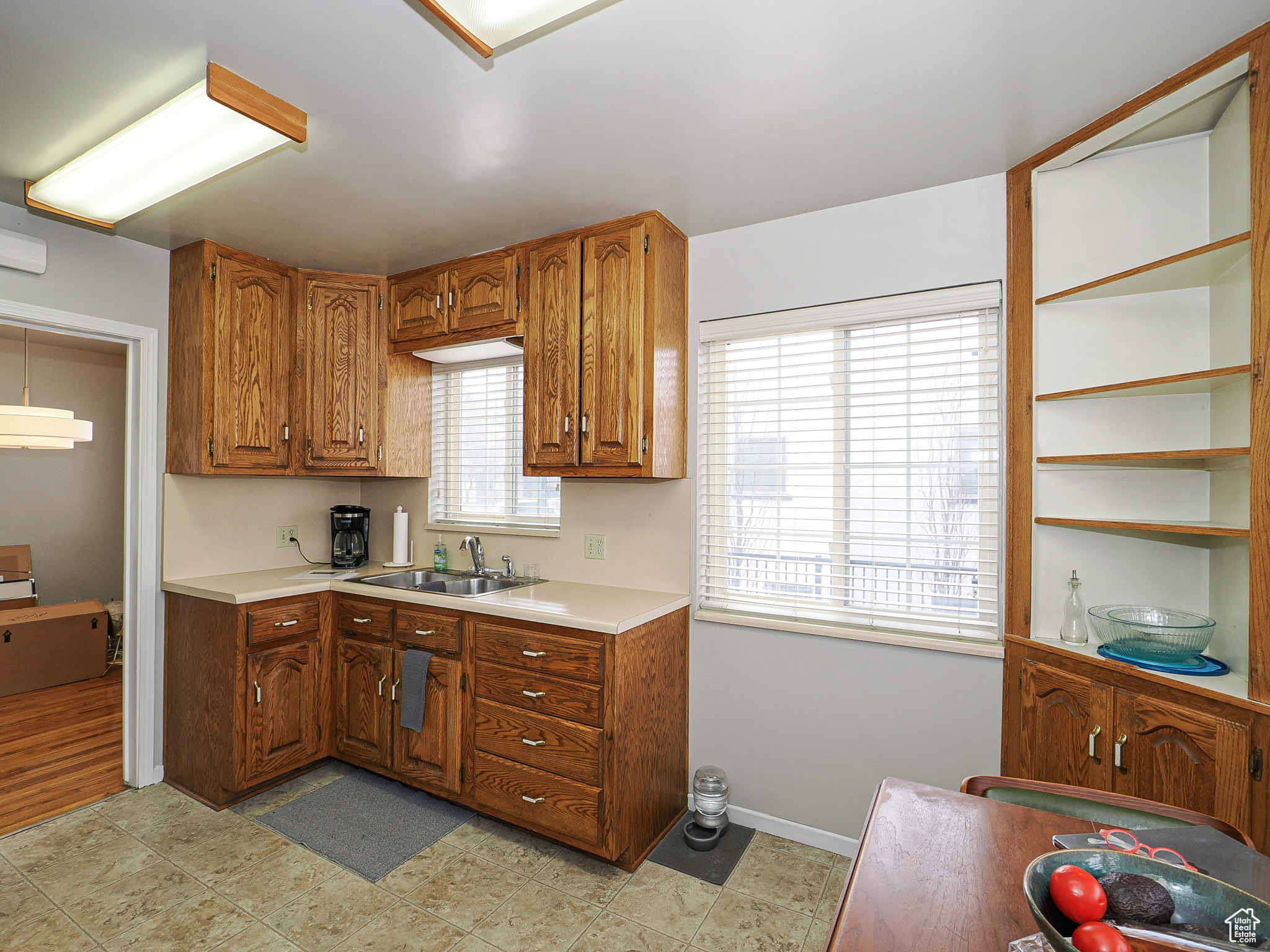 Kitchen featuring sink