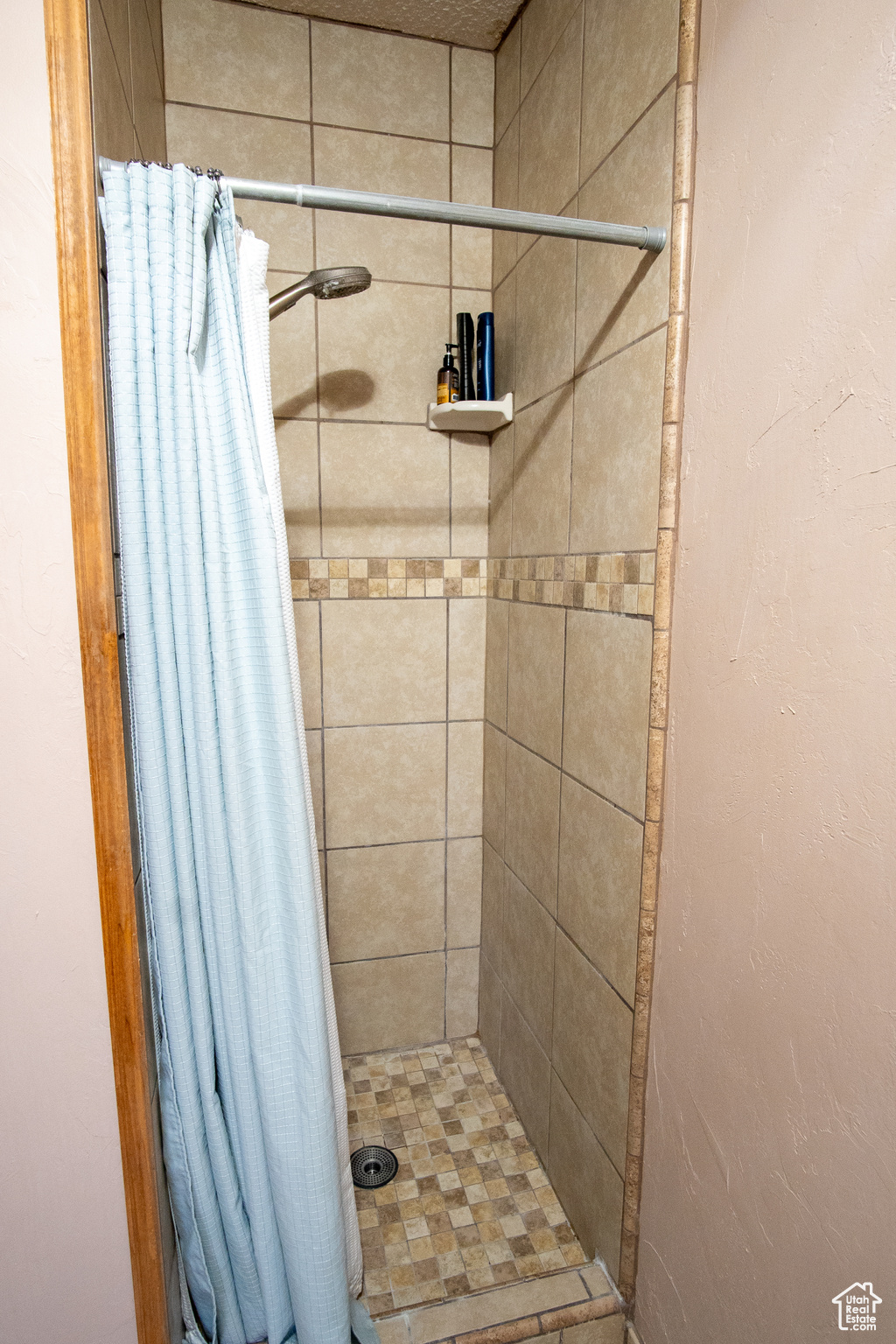 Bathroom with walk in shower