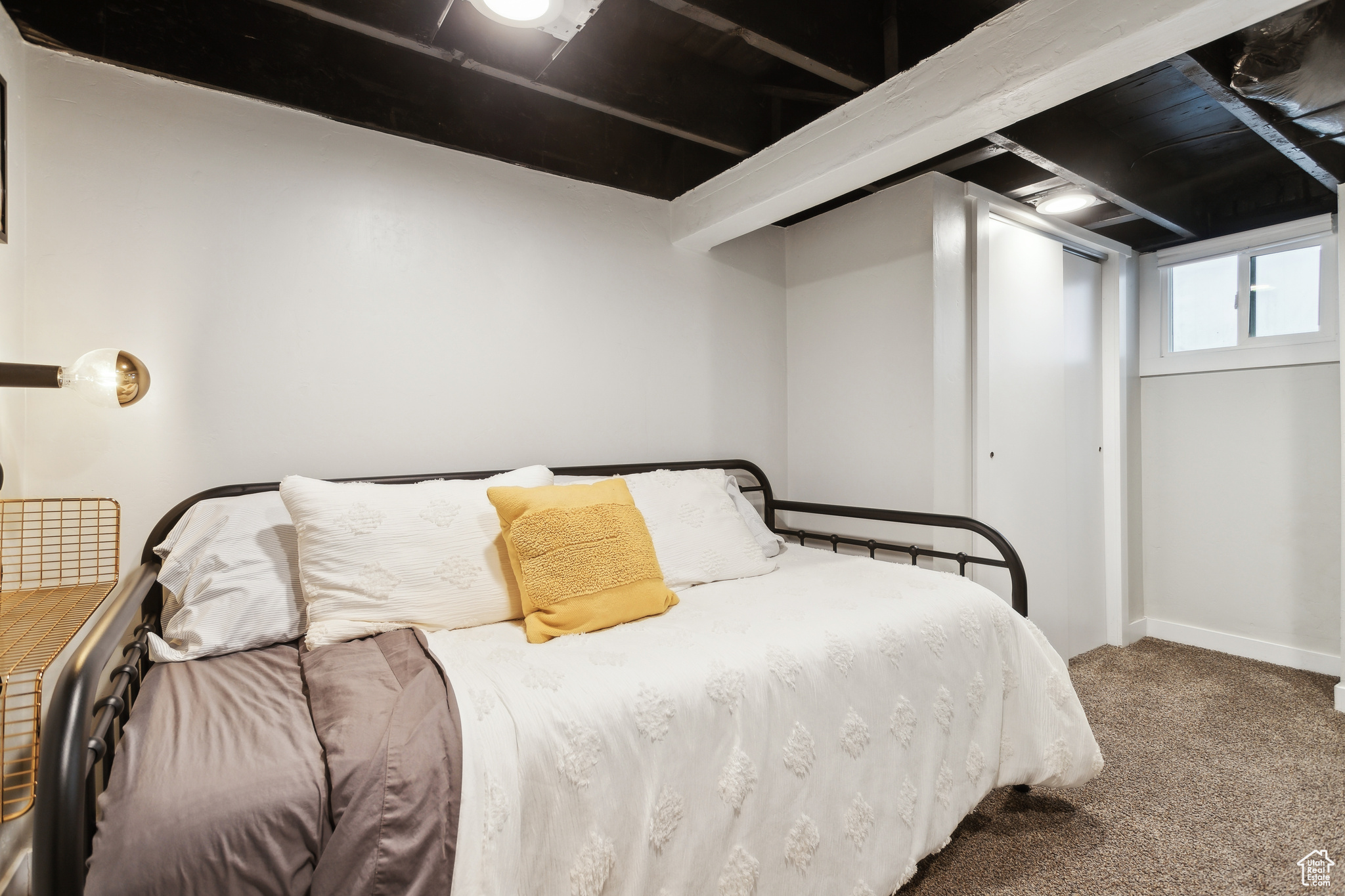 Bedroom featuring carpet flooring