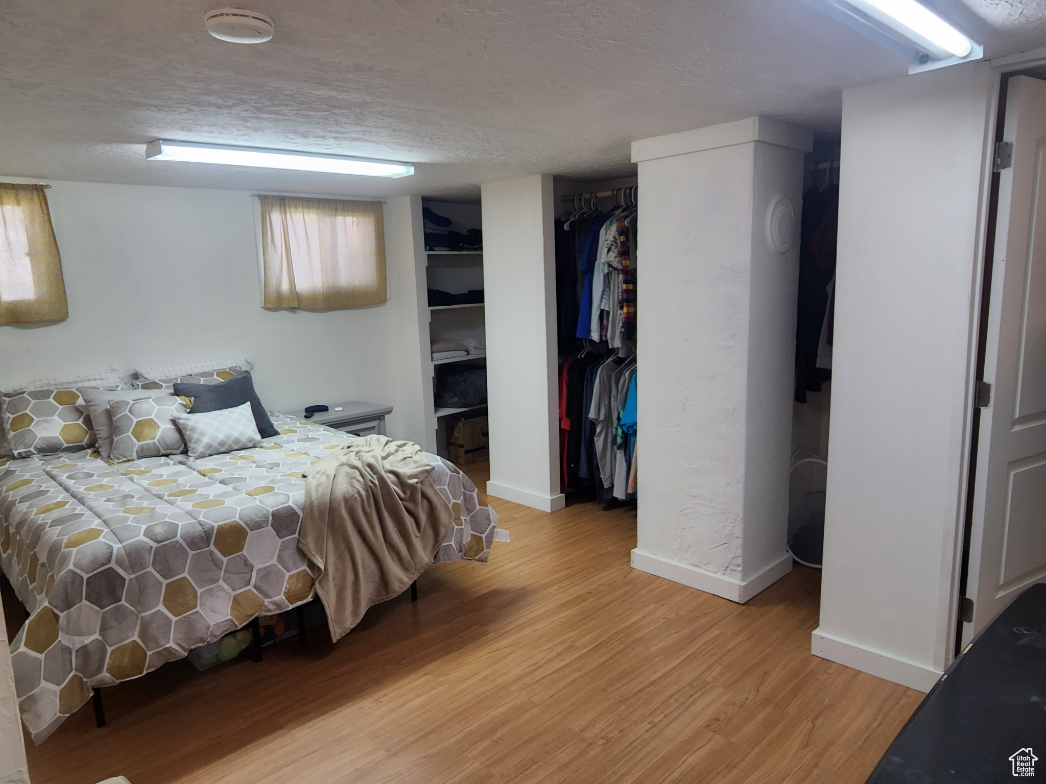 This is how the master bedroom looked before the studio
