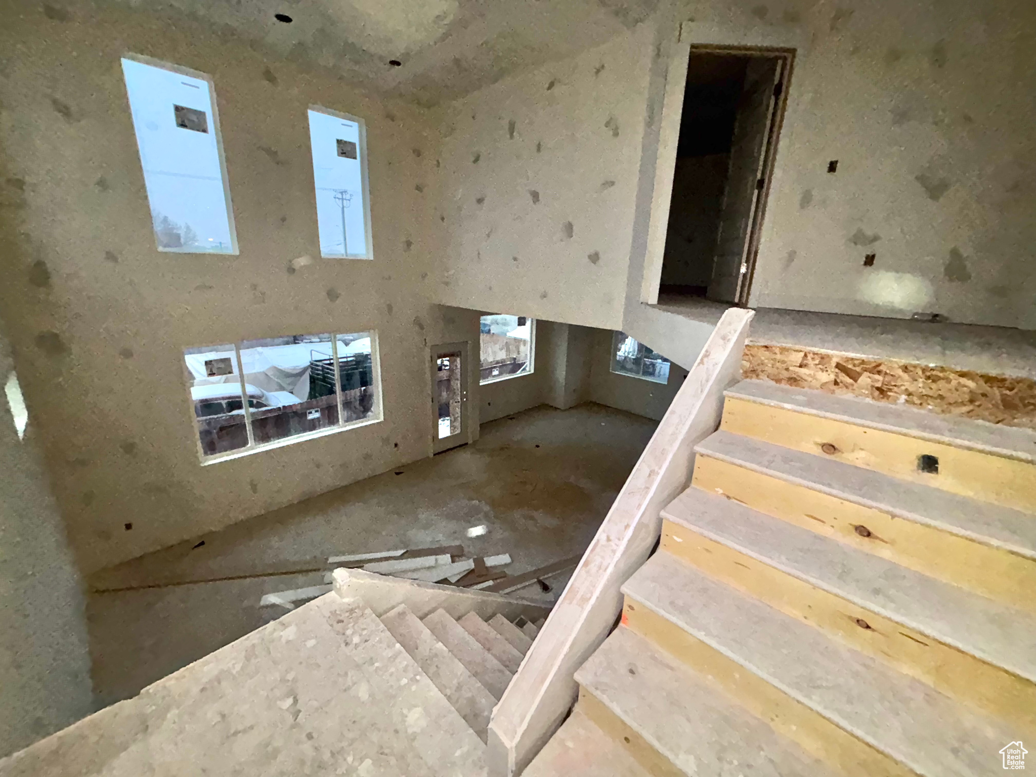 View of stairway