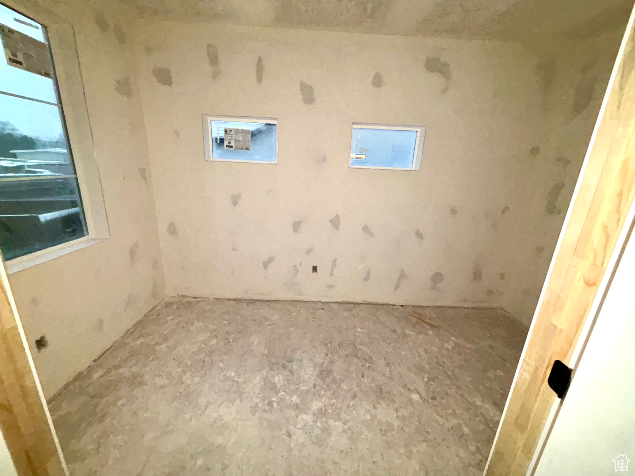 View of laundry area