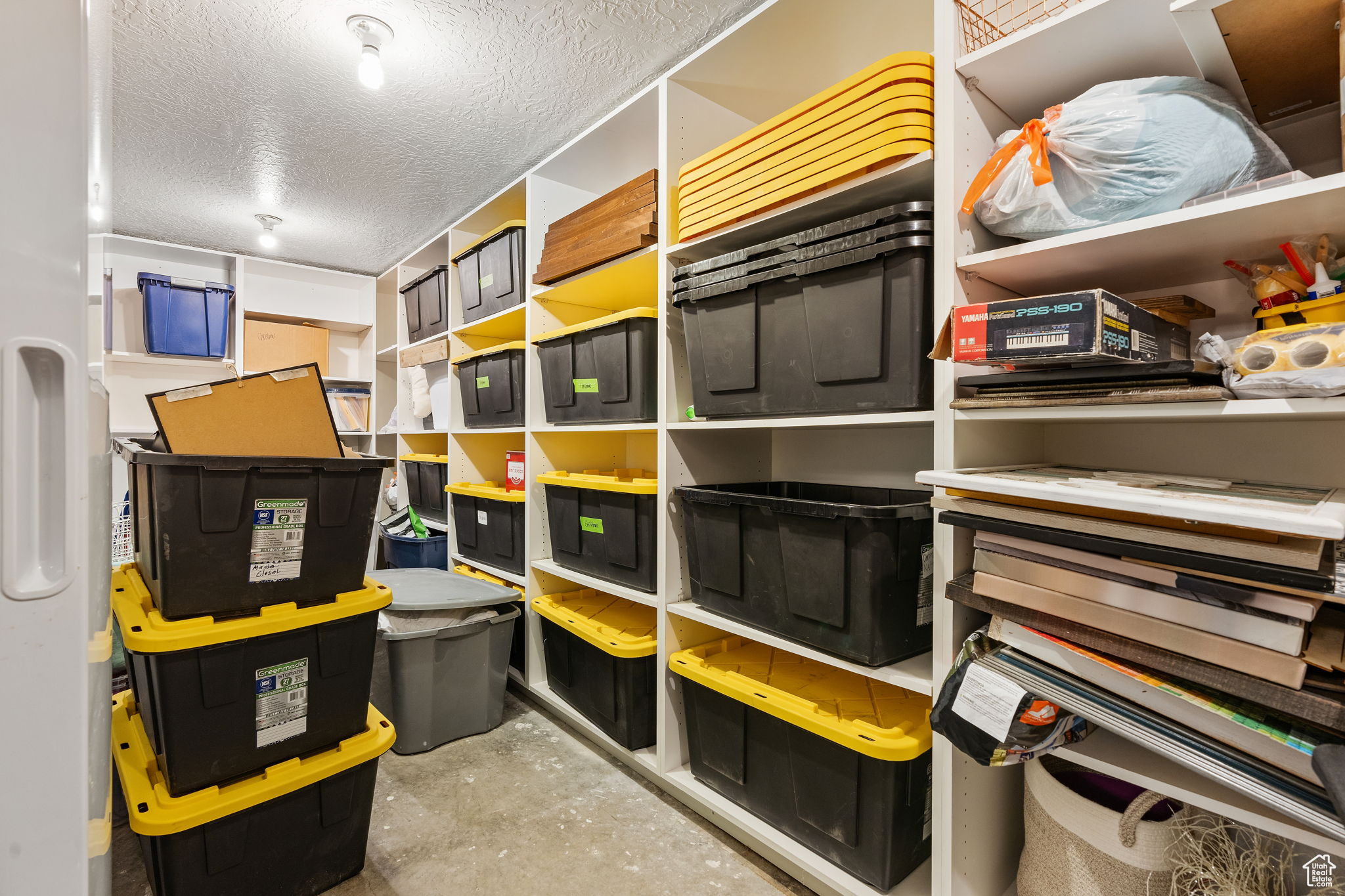 View of storage area