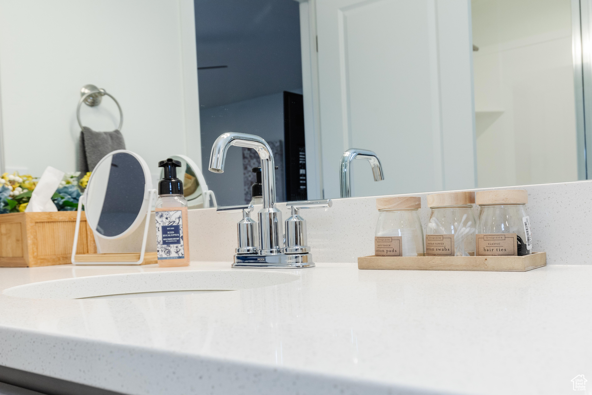 Room details with sink