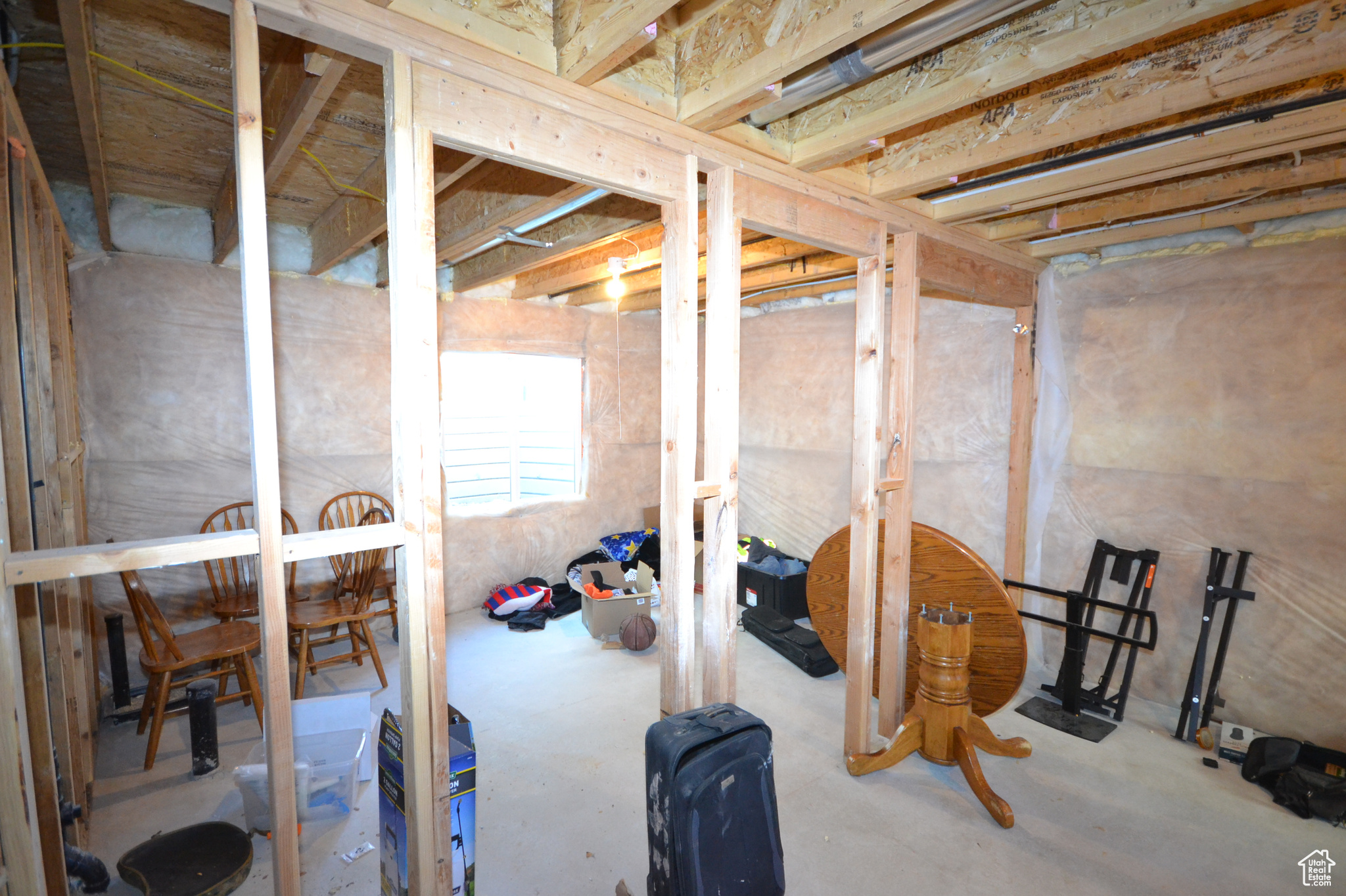 View of basement