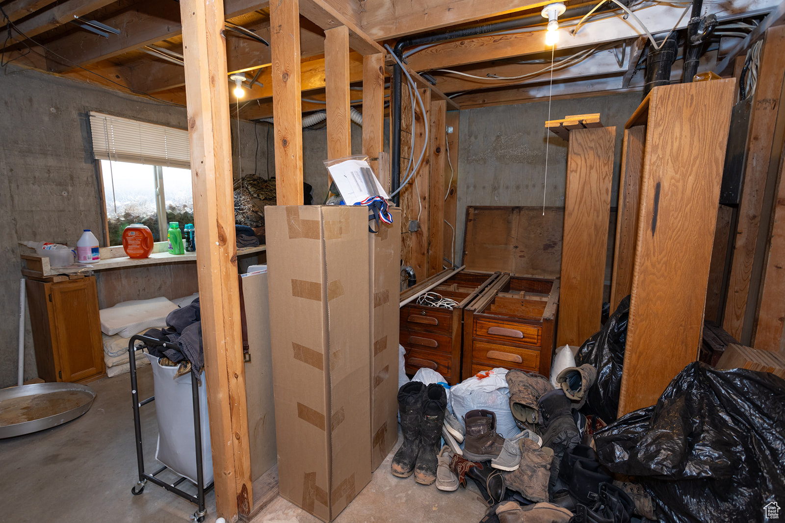 View of basement