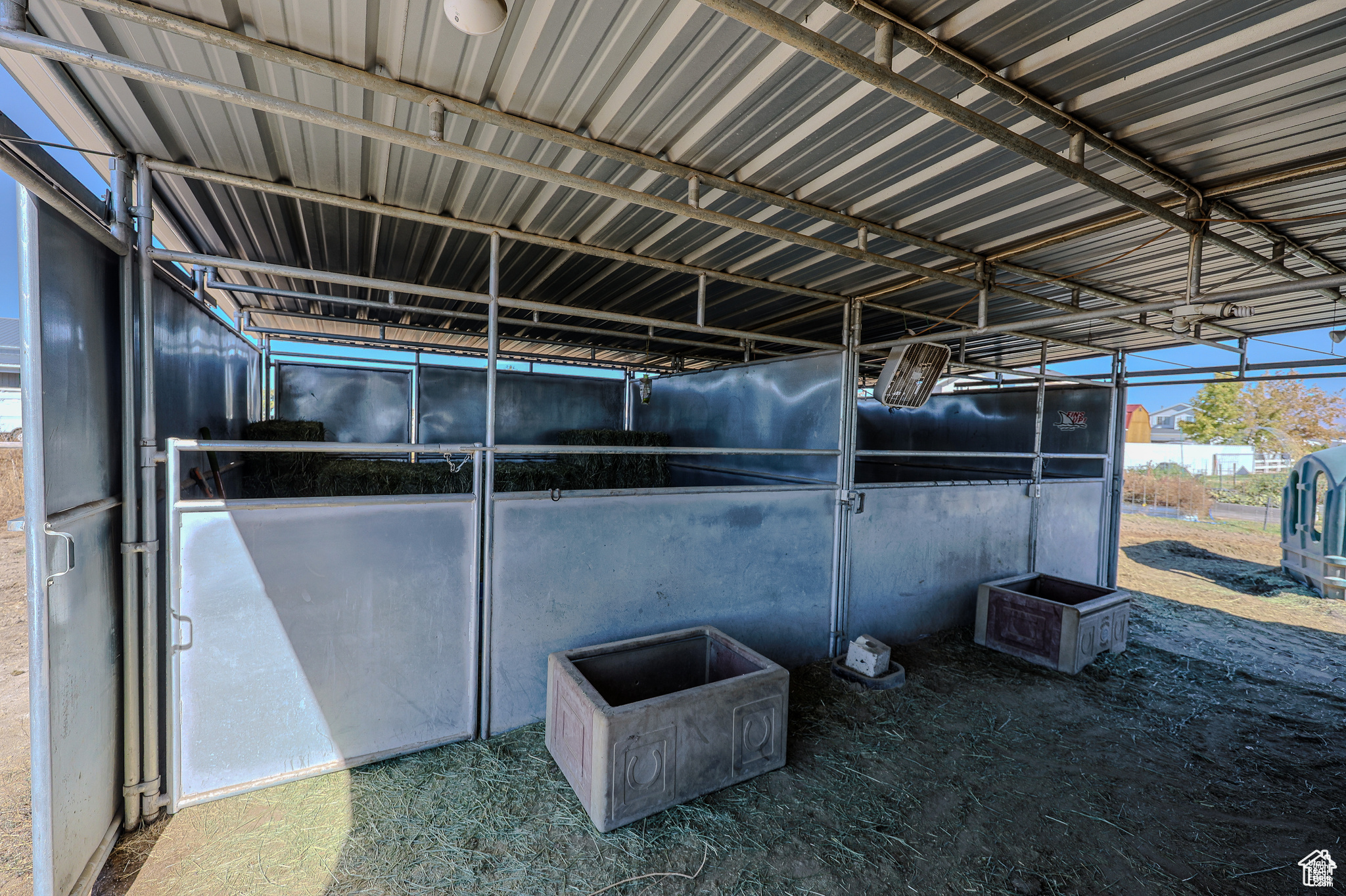 View of stable
