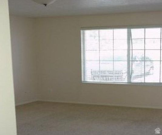 Spare room with a healthy amount of sunlight