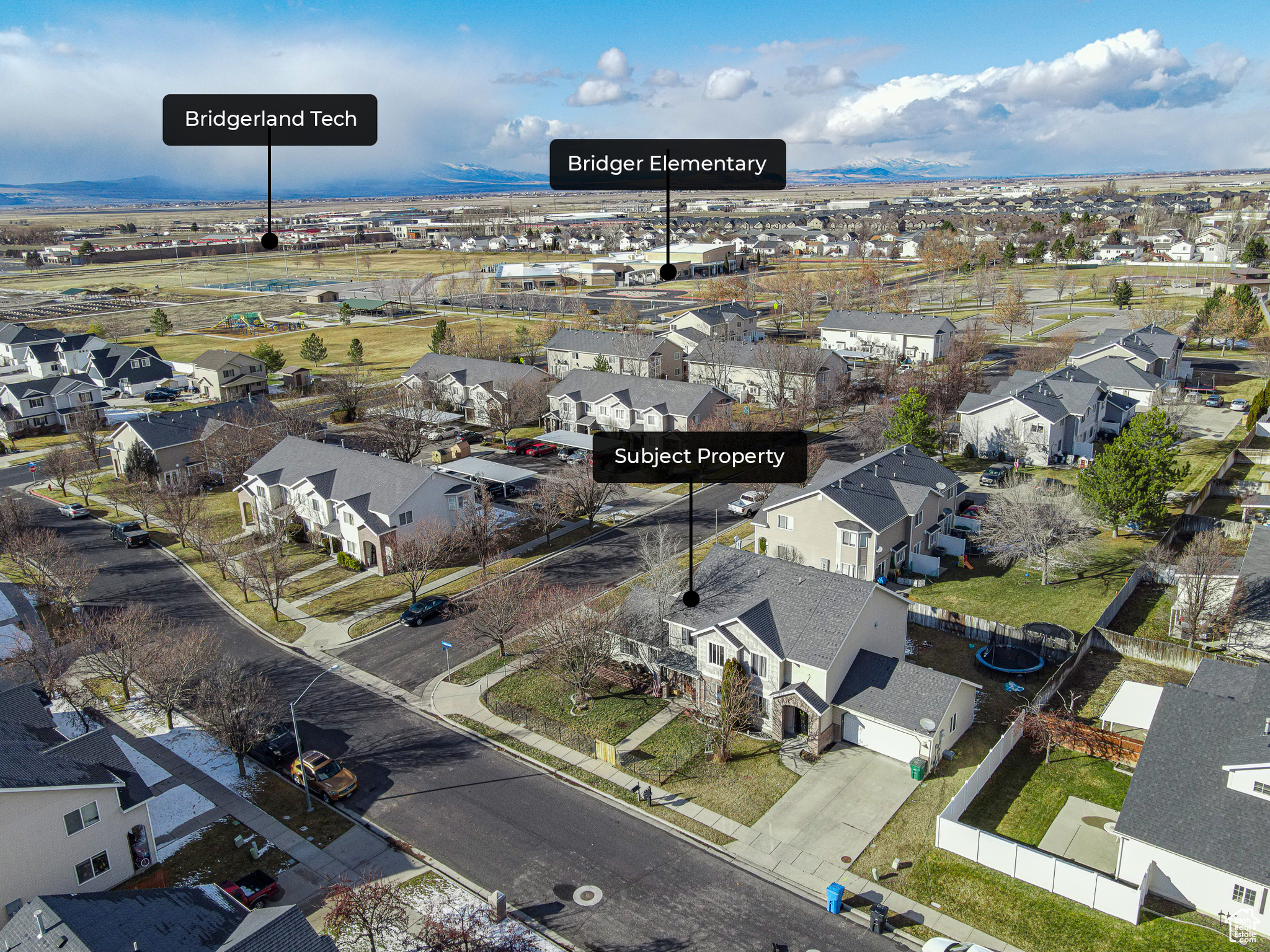 Drone / aerial view