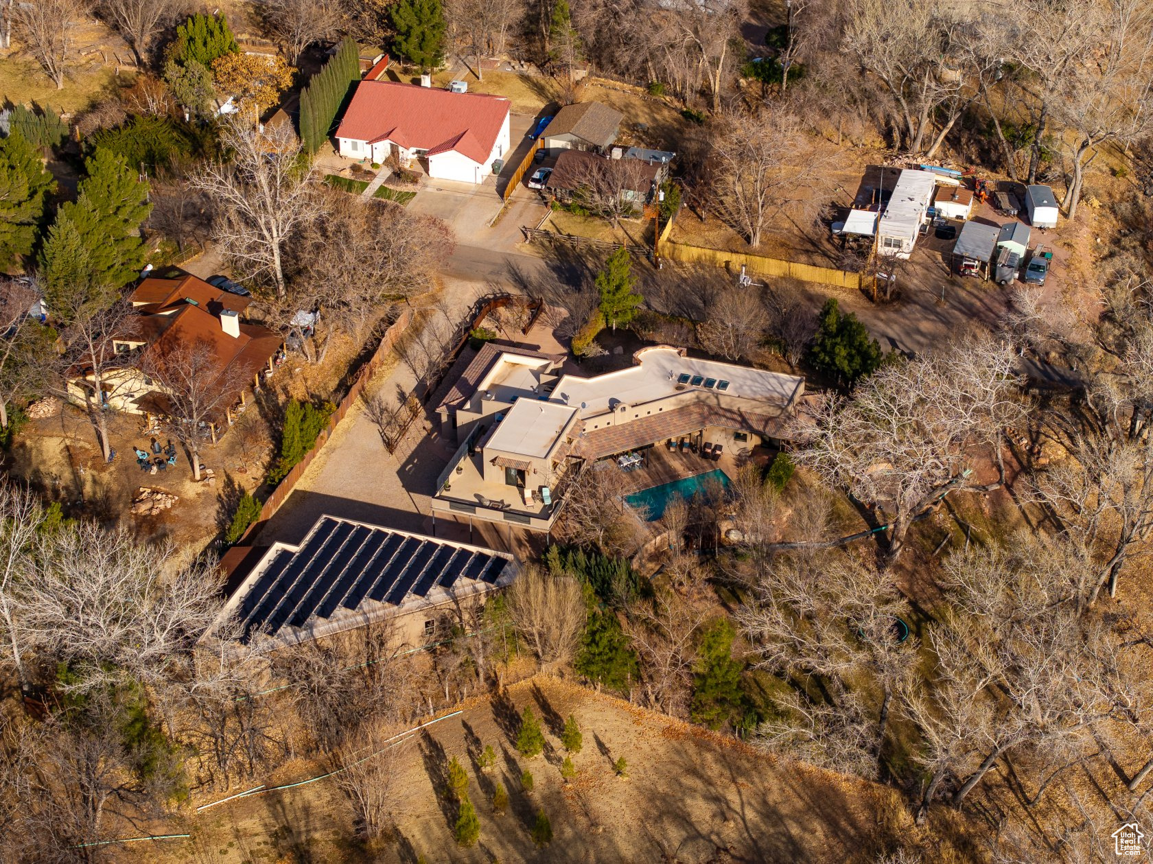 Drone / aerial view