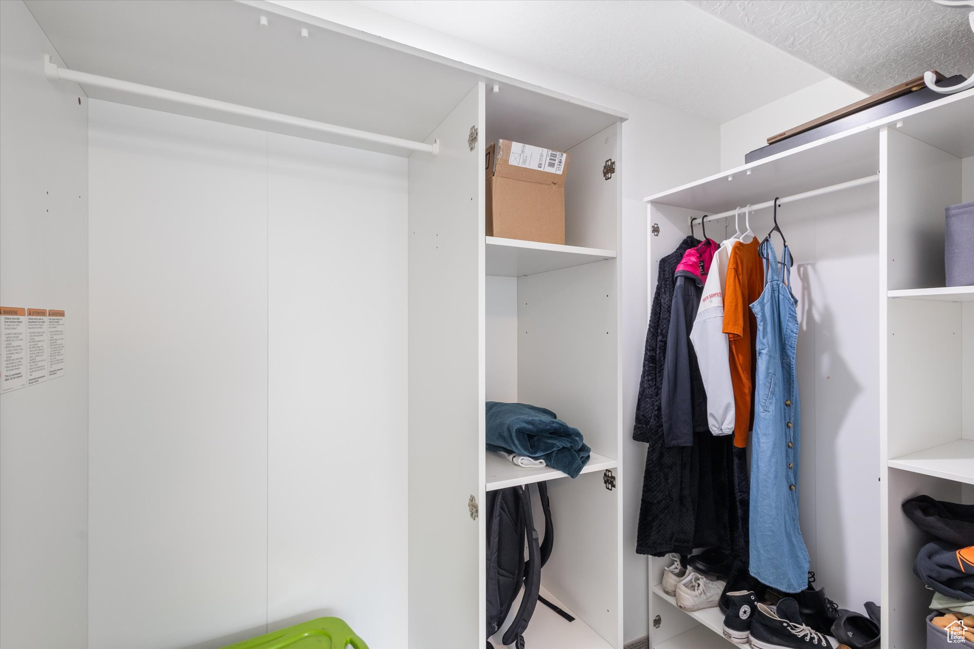 Basement Bedroom Walk-in Closet
