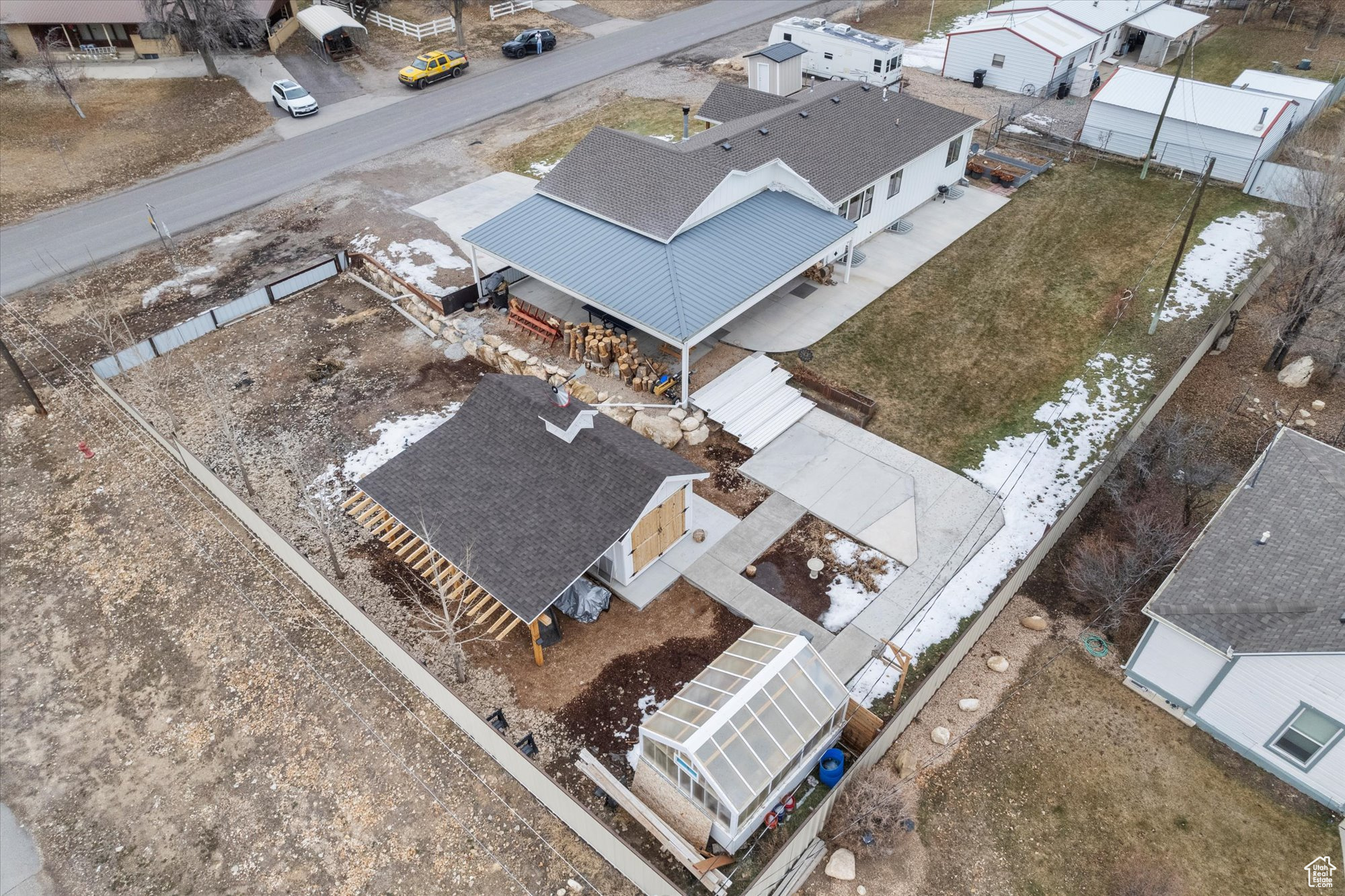 Drone / aerial view