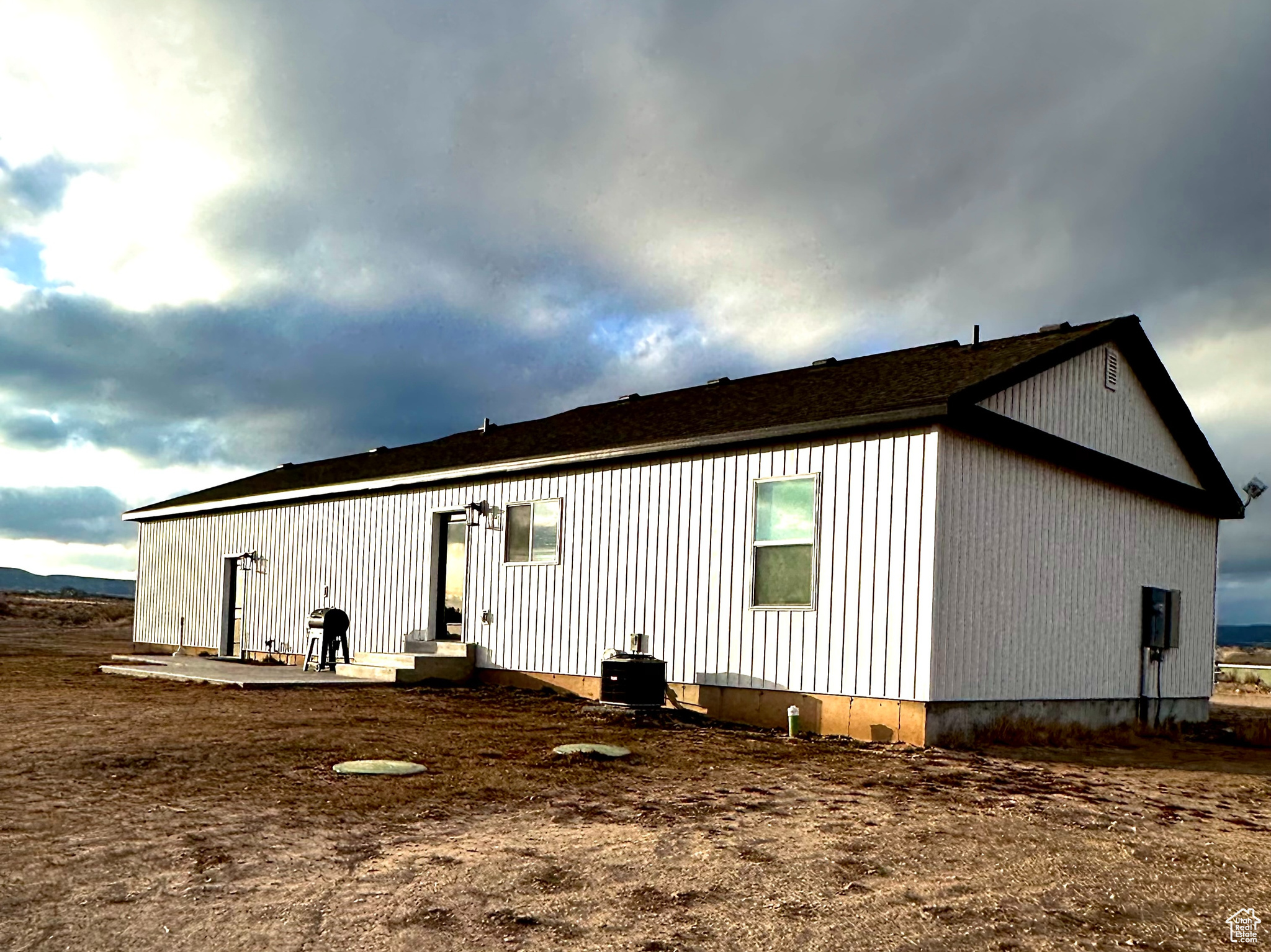 View of back of property