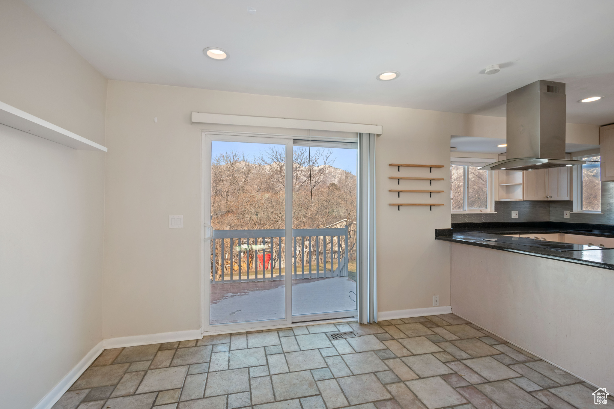 View of unfurnished dining area