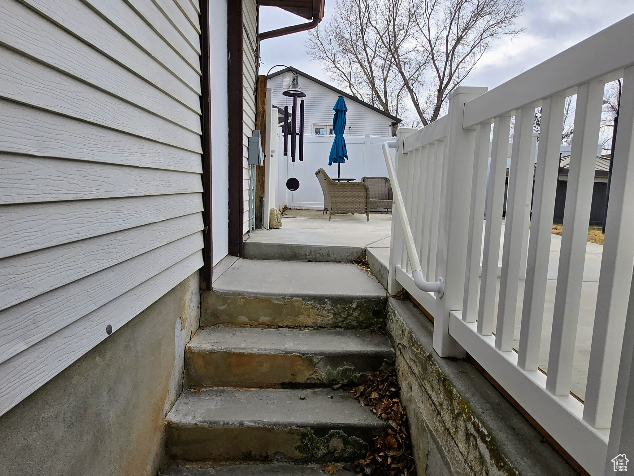 View of stairs