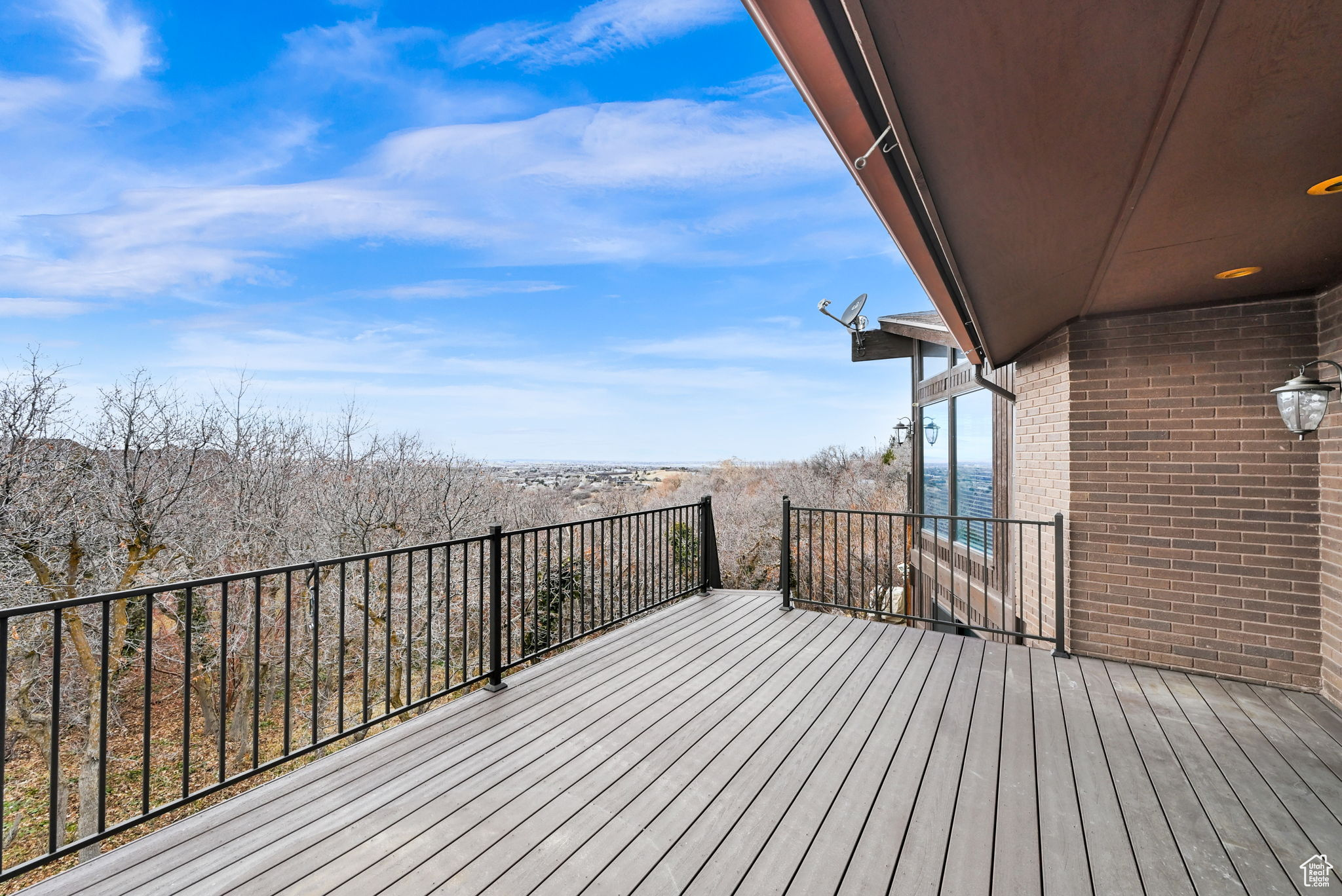View off main deck