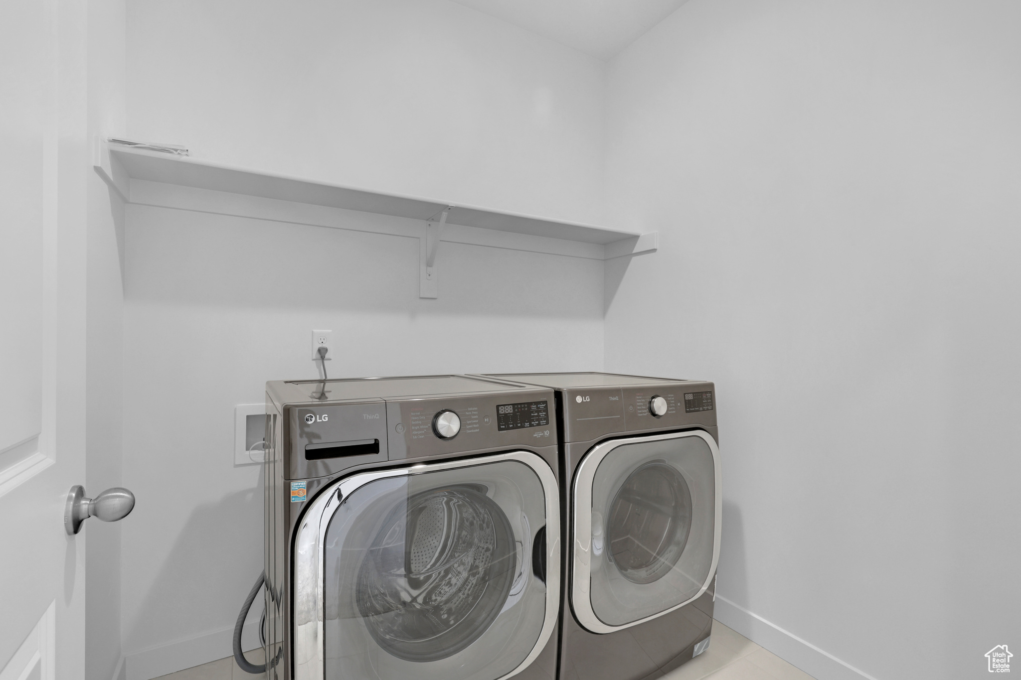 Laundry area with washer and dryer