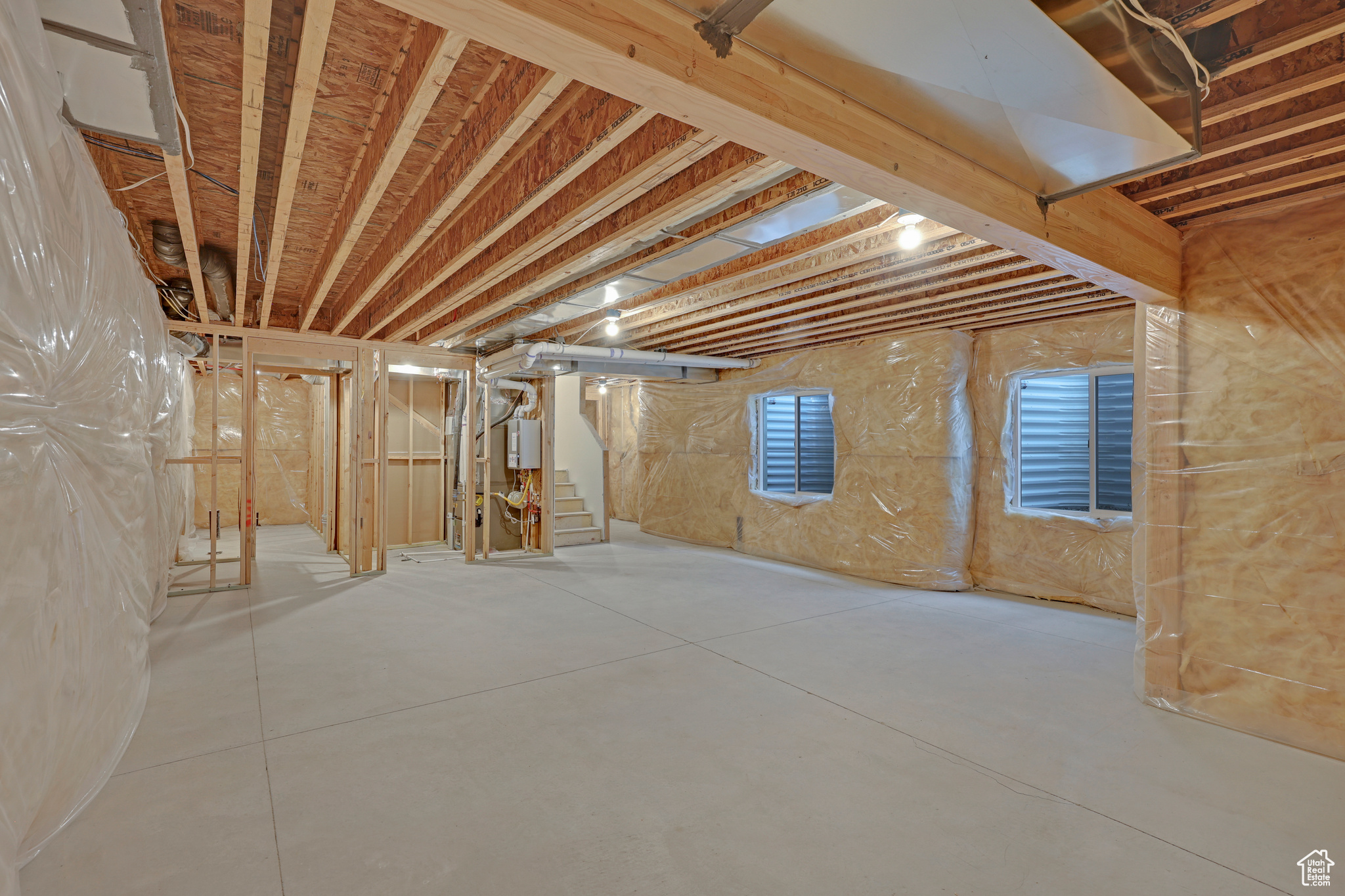 View of basement