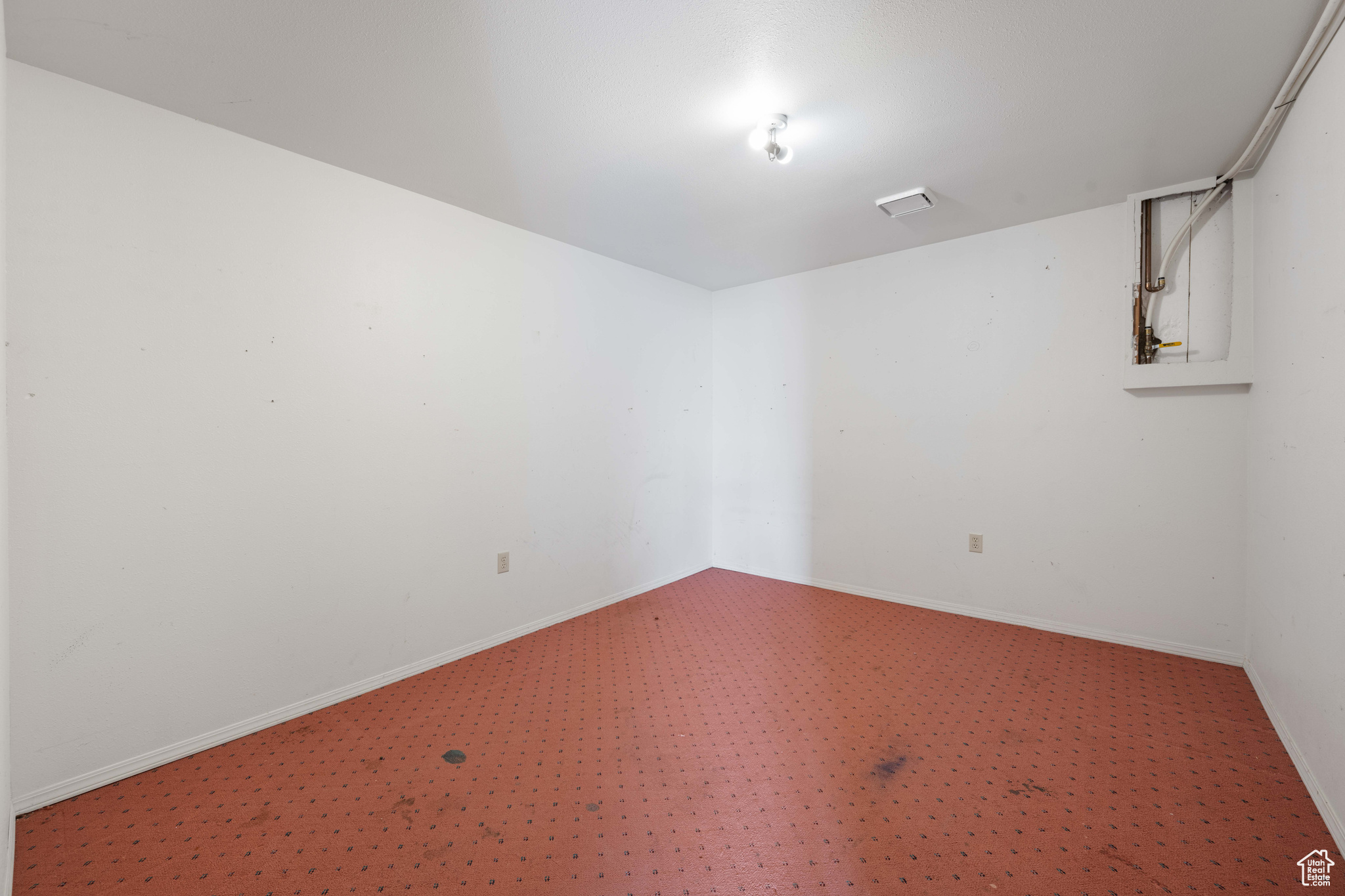 View of spare room