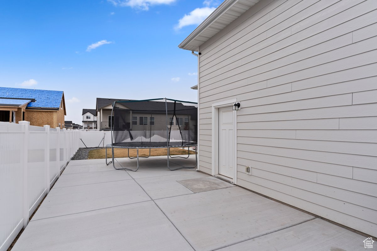 View of  Generously Sized RV Pad